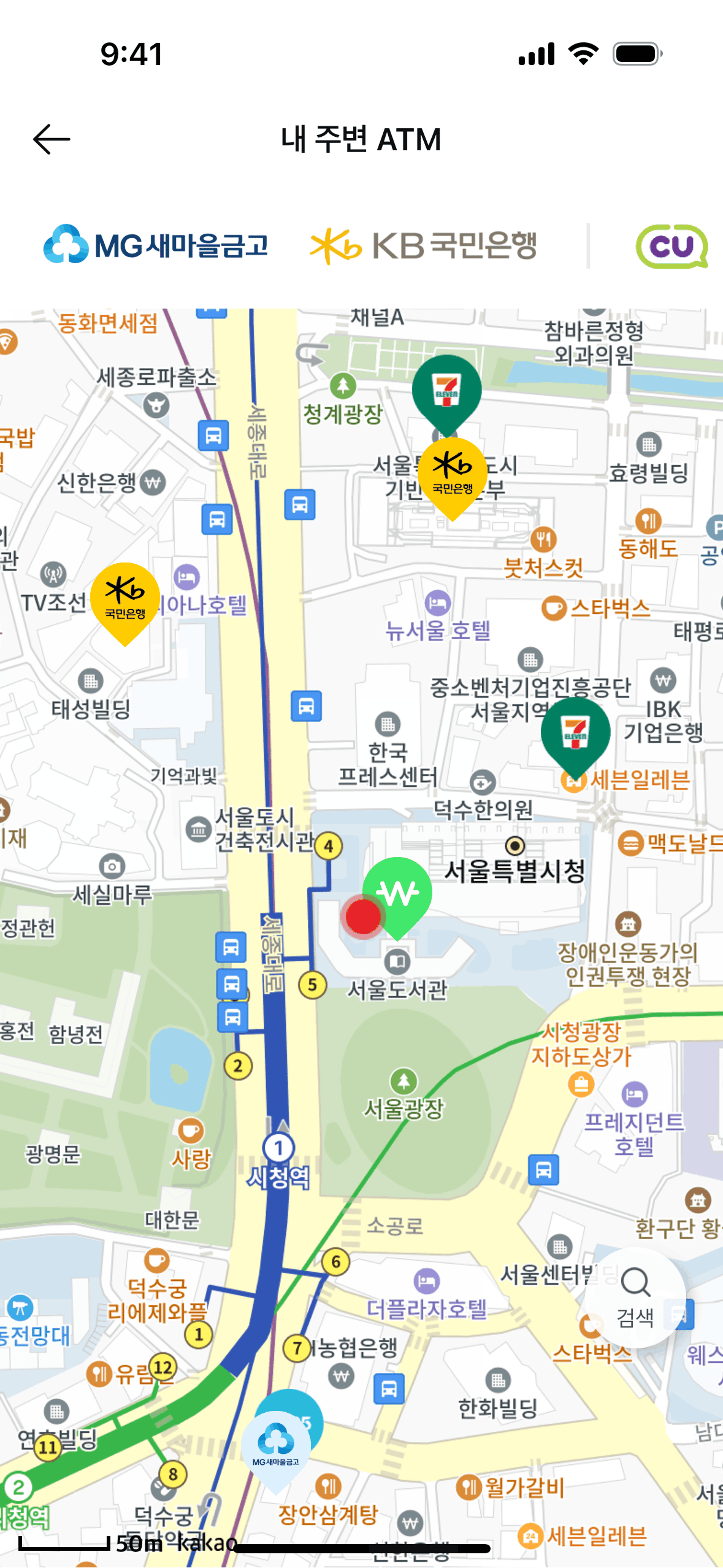 Kakao Pay iOS Finance interface screenshot 9