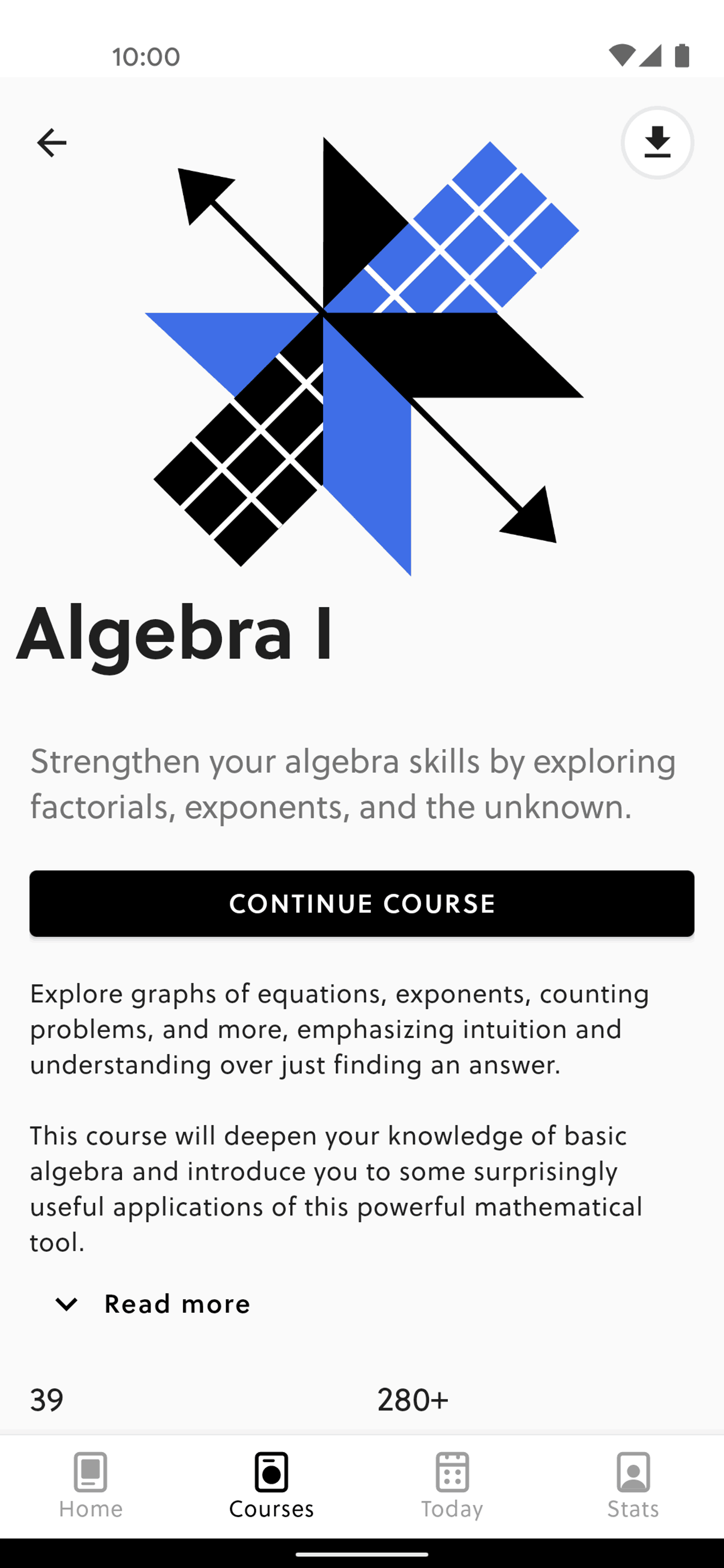 Brilliant Android Education interface screenshot 20