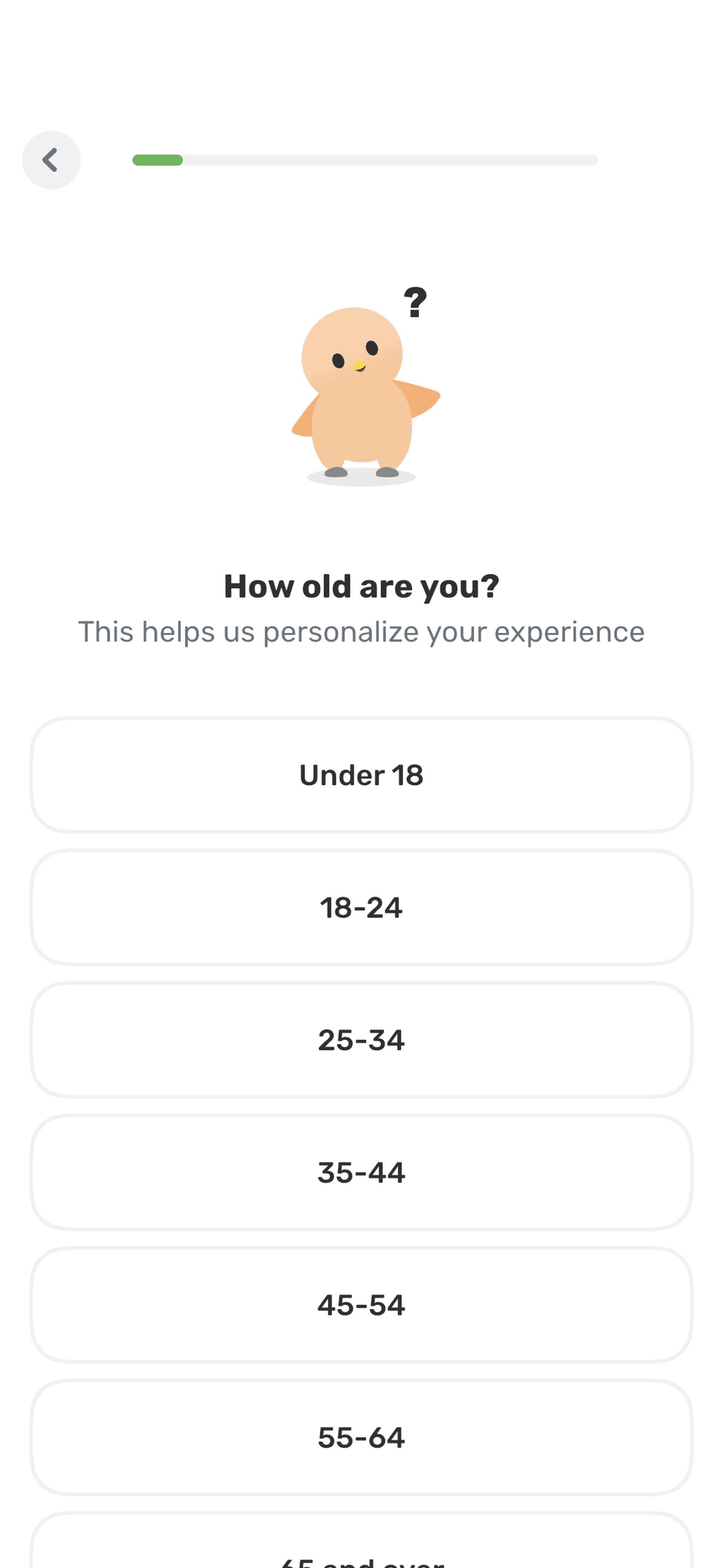 Finch iOS Health & Fitness interface screenshot 13