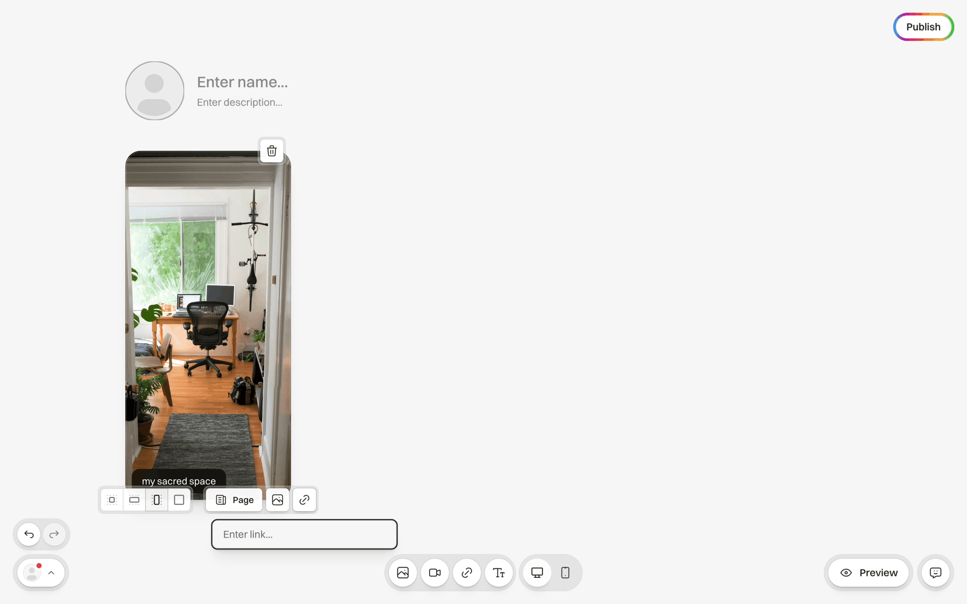 Portrait Web Crypto & Web3 interface screenshot 15