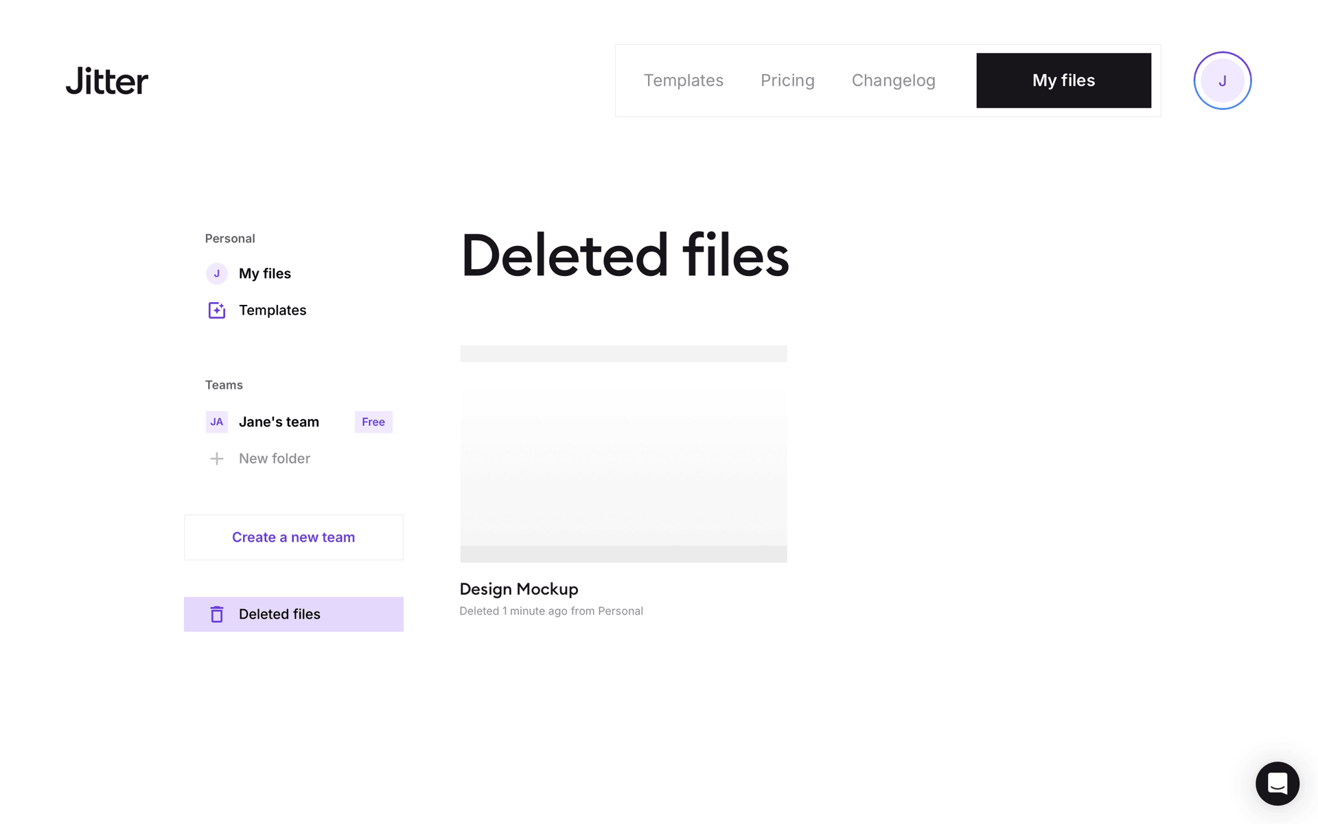 Jitter Web Graphics & Design interface screenshot 9