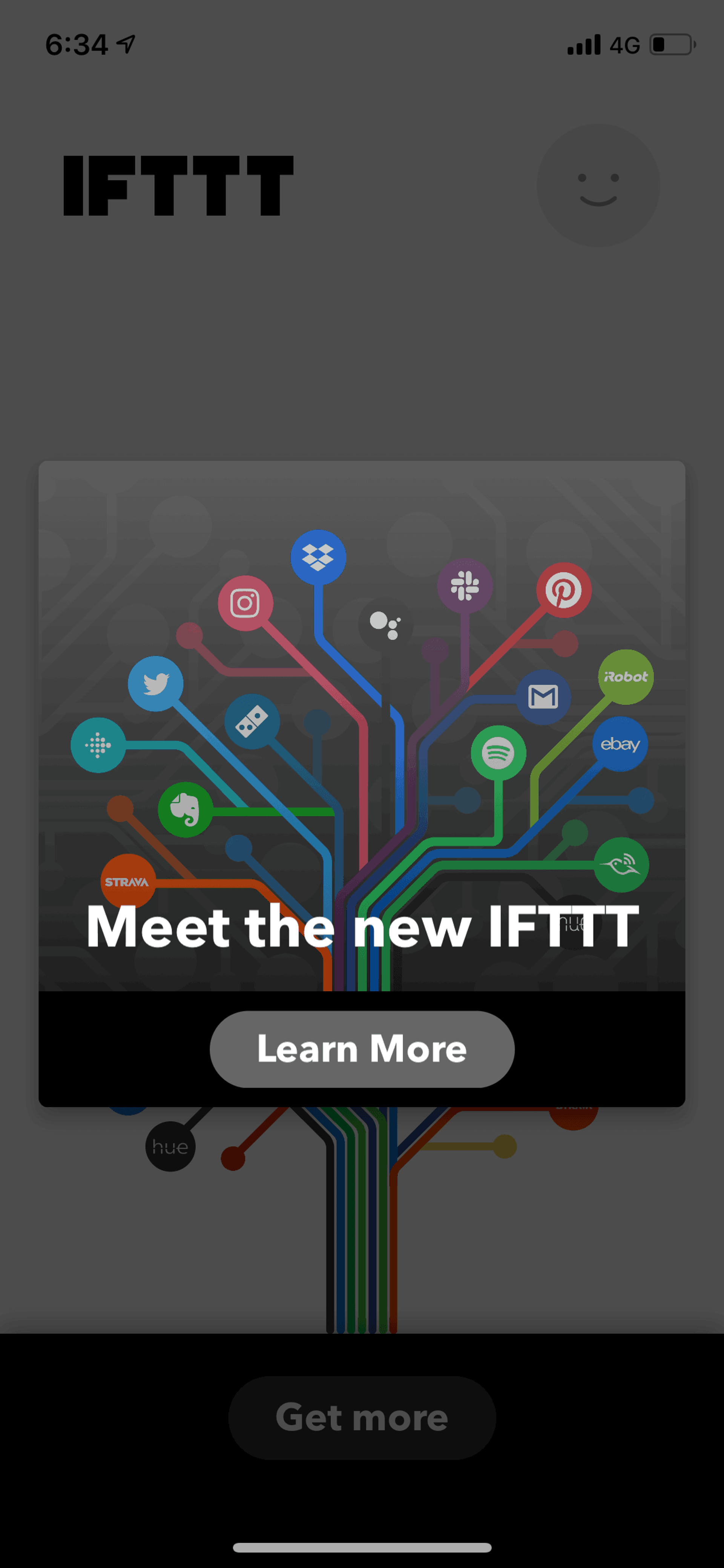 IFTTT iOS Productivity interface screenshot 7