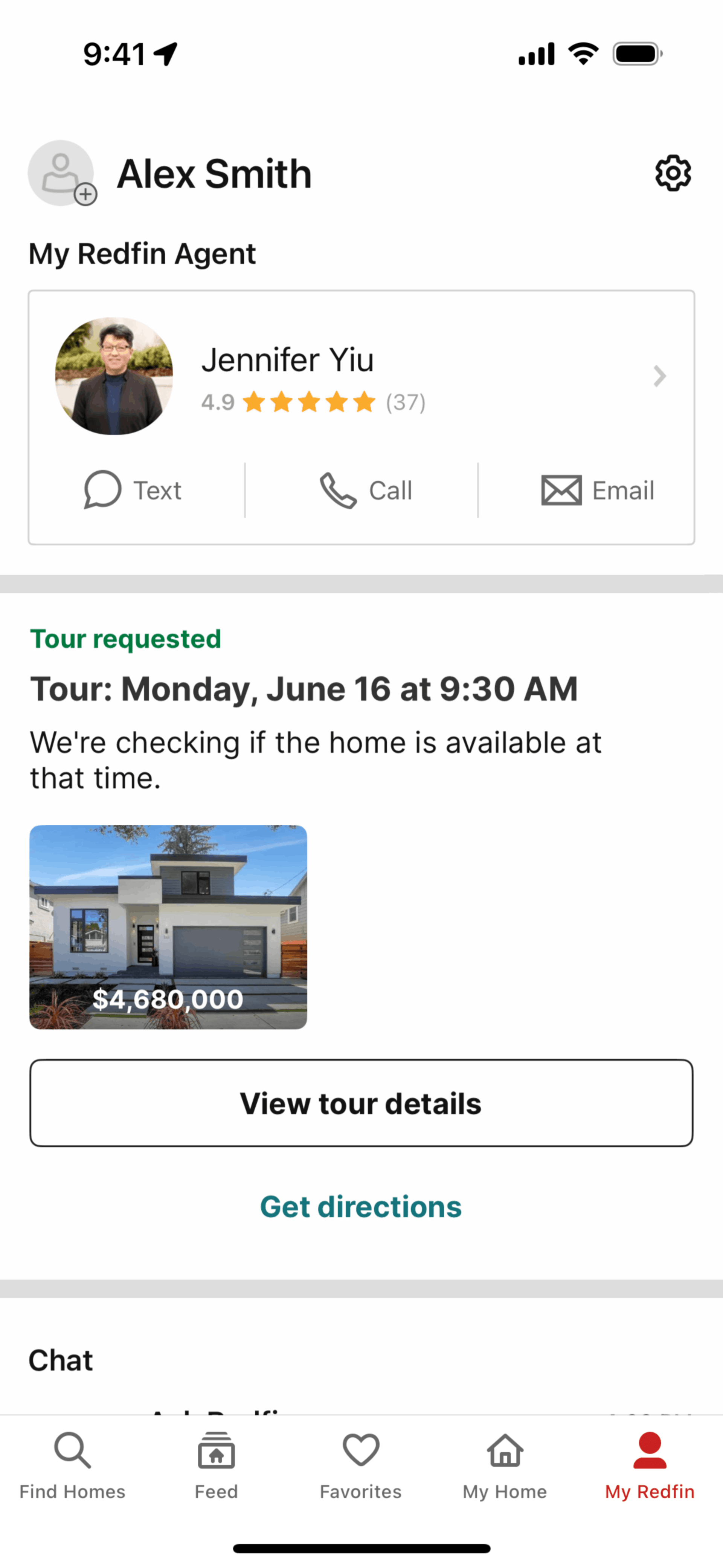 Redfin iOS Real Estate interface screenshot 18