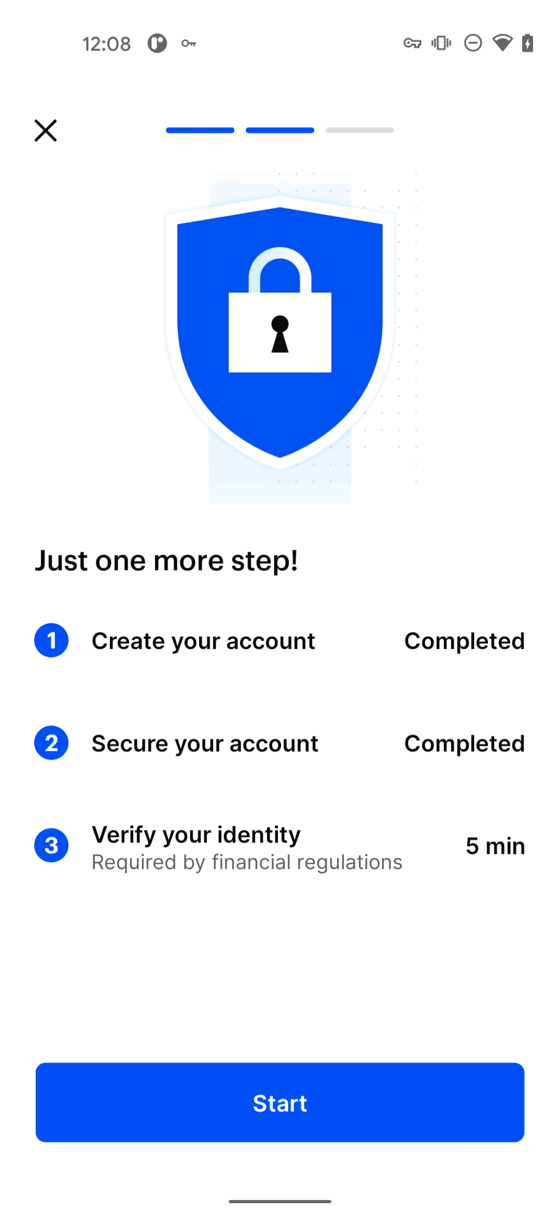 Coinbase Android Finance interface screenshot 12
