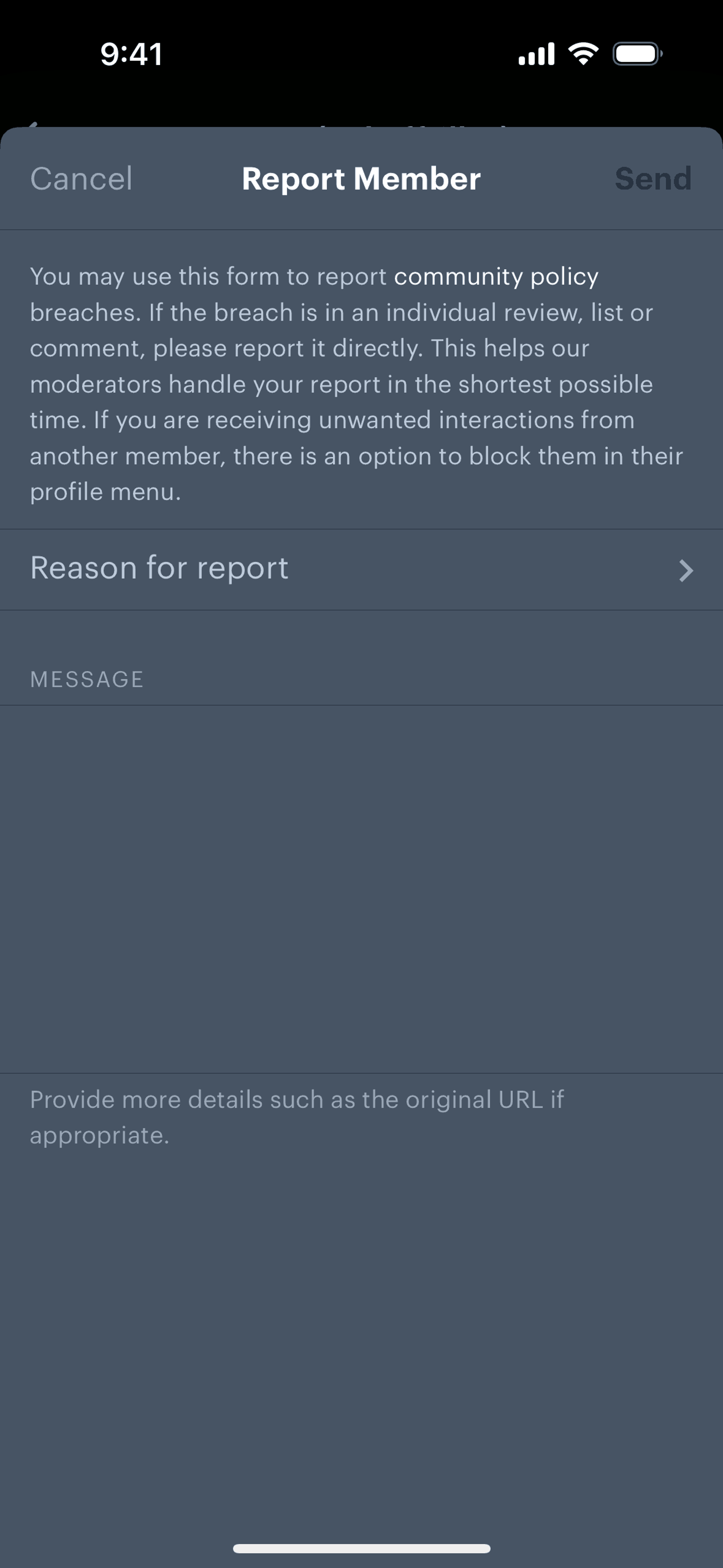 Letterboxd iOS Social Networking interface screenshot 24