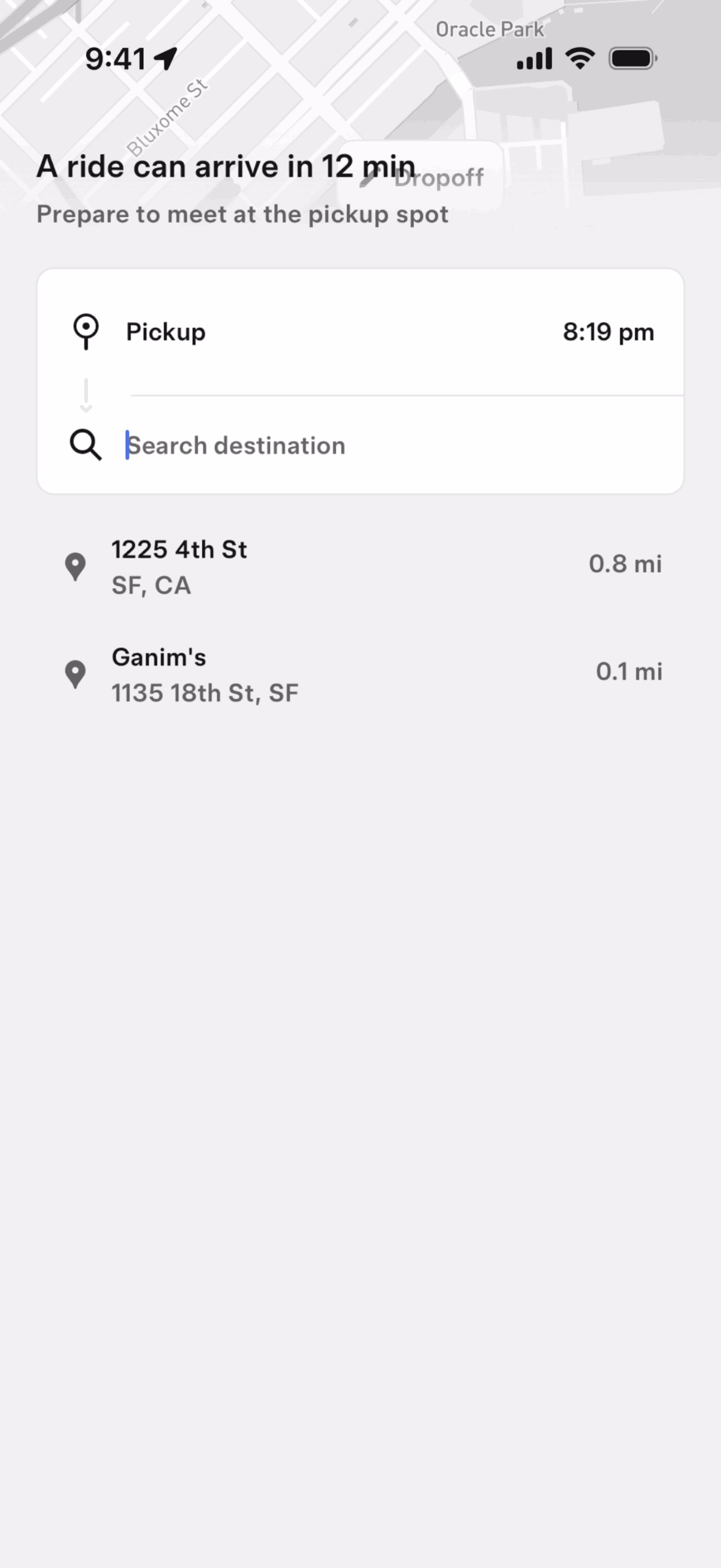 Tesla Robotaxi iOS Travel & Transportation interface screenshot 17