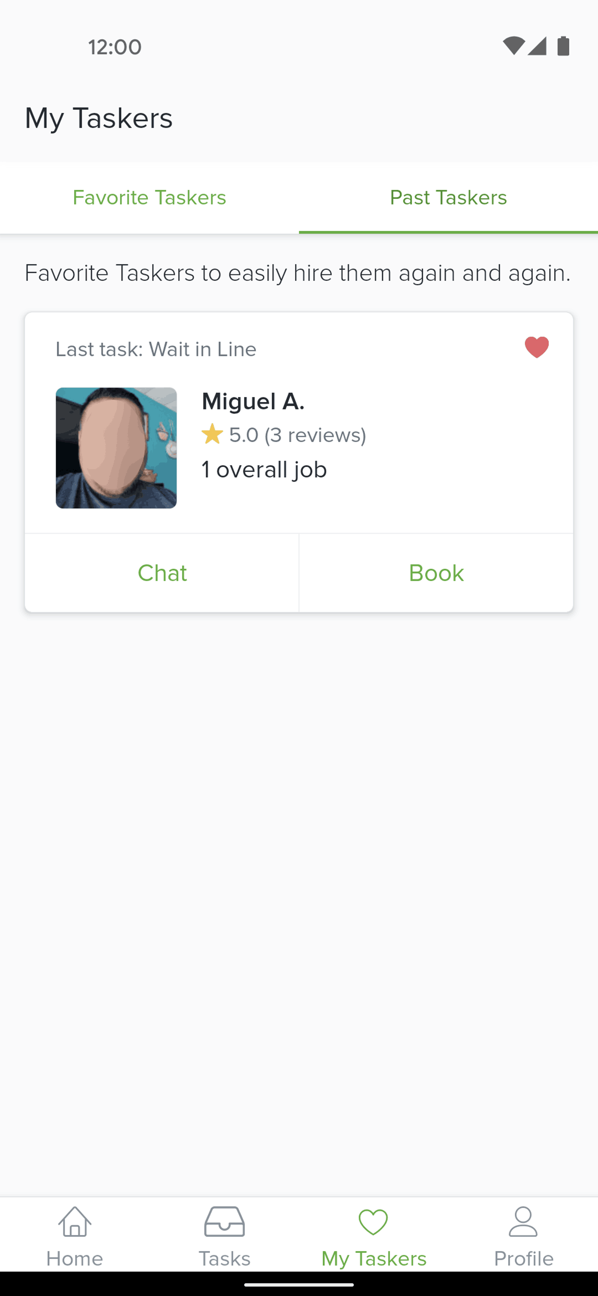 TaskRabbit Android Lifestyle interface screenshot 7