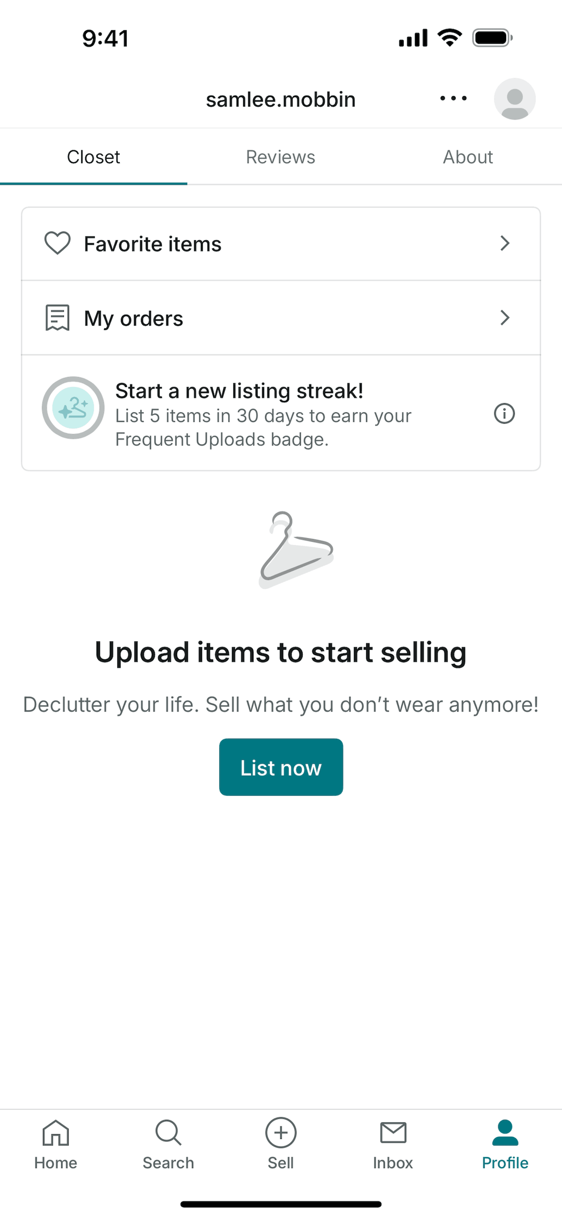 Vinted iOS Shopping interface screenshot 17