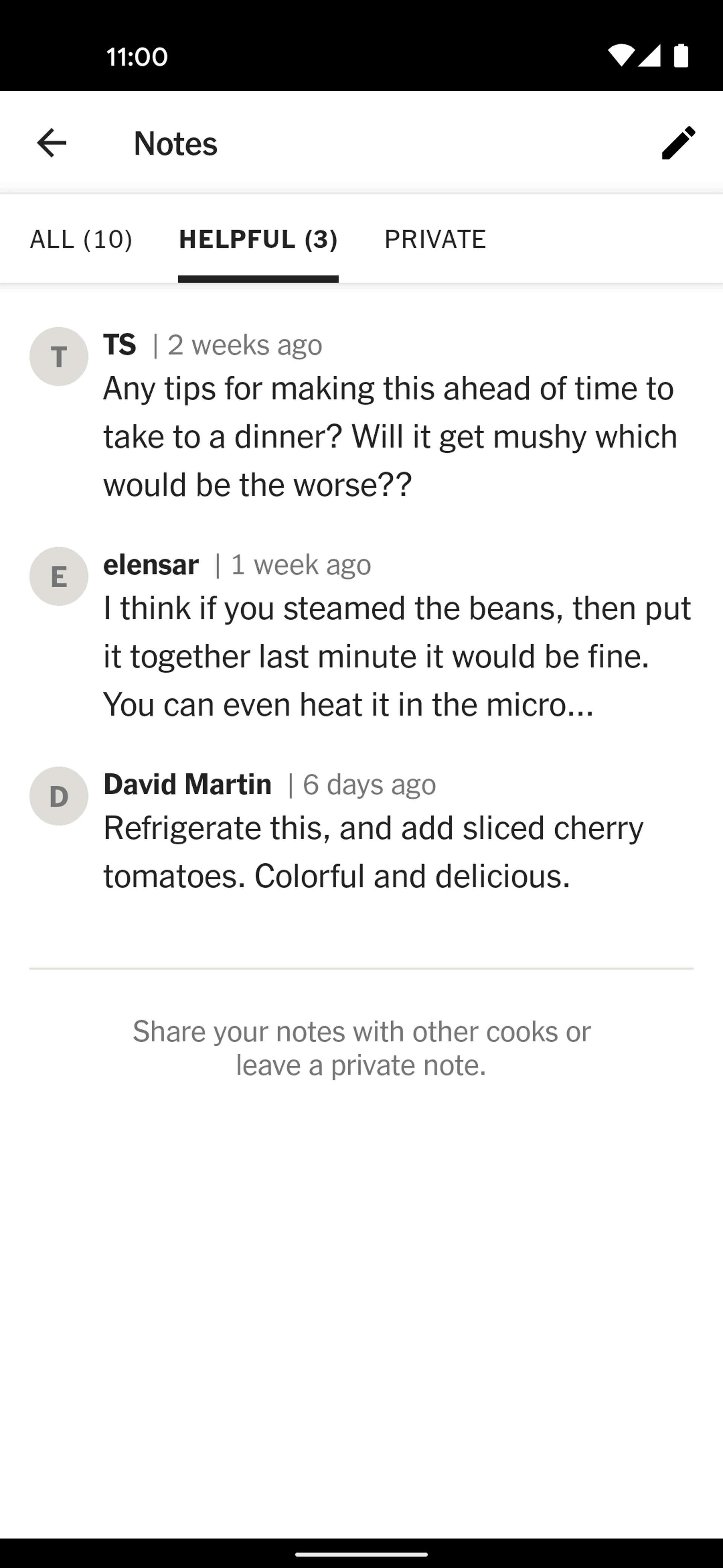 NYT Cooking Android Food & Drink interface screenshot 8