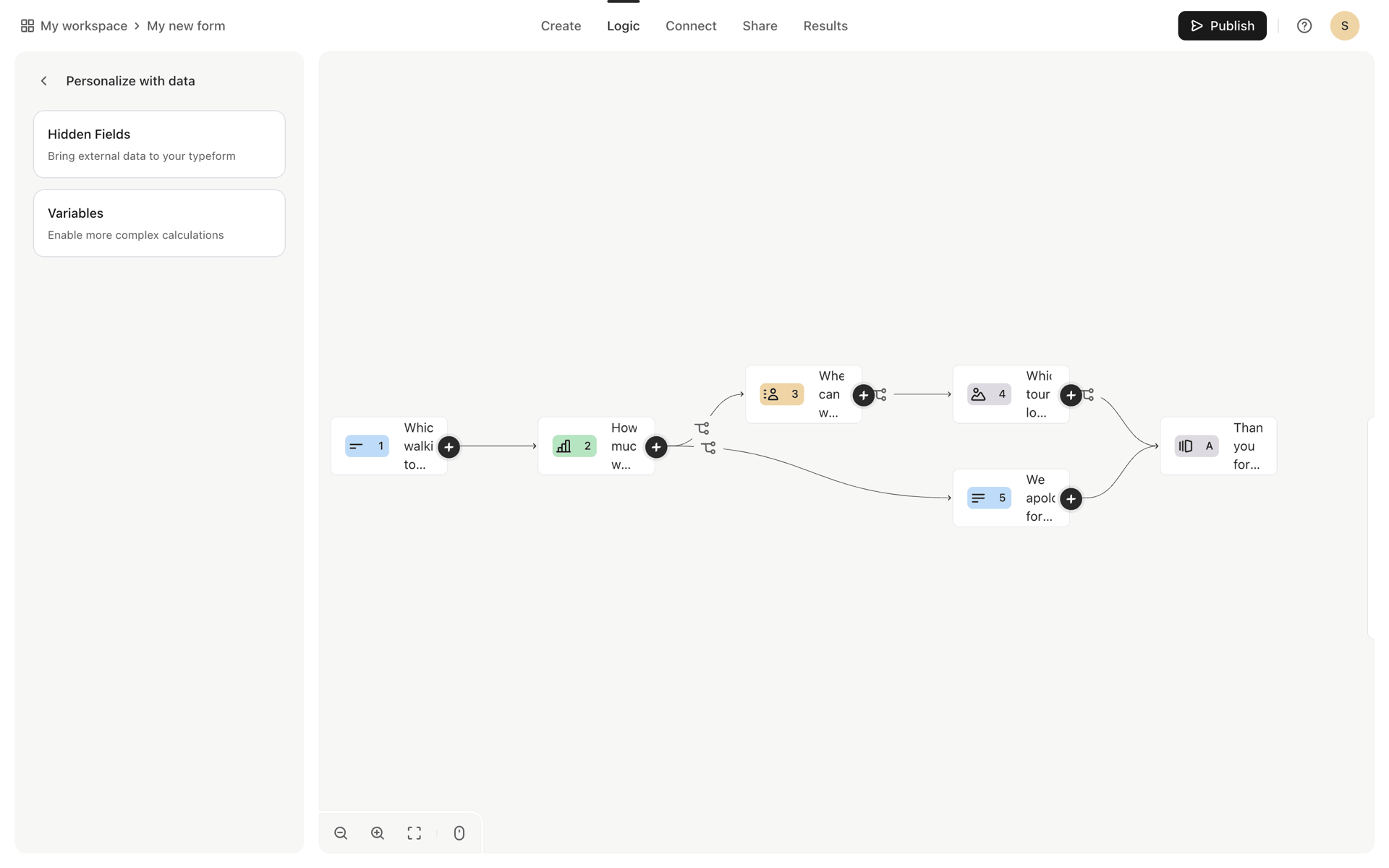 Typeform Web Productivity interface screenshot 7