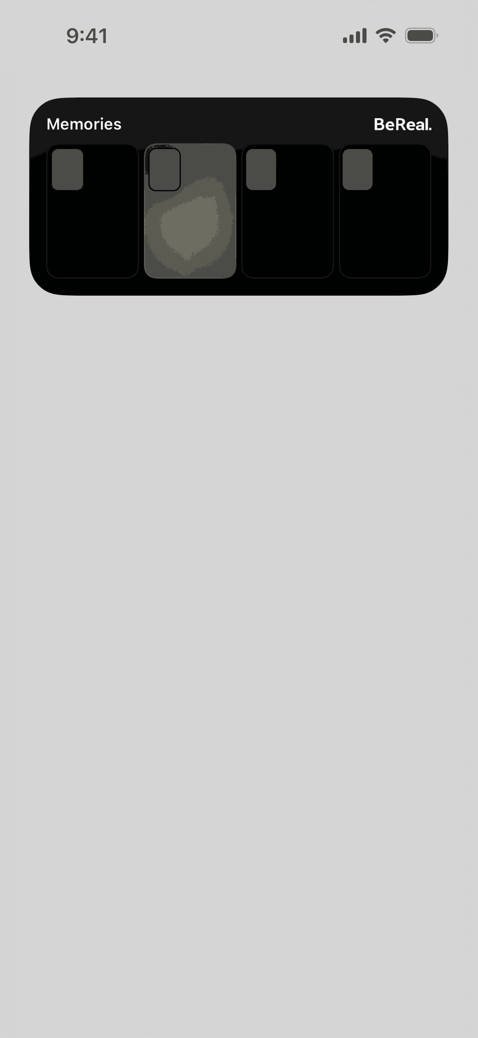 BeReal. iOS Photo & Video interface screenshot 17