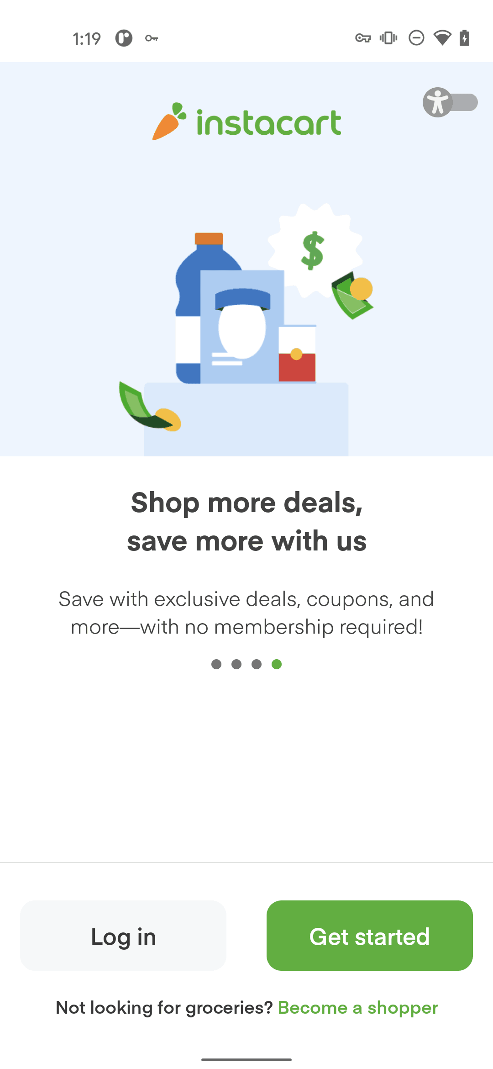 Instacart Android Food & Drink interface screenshot 6