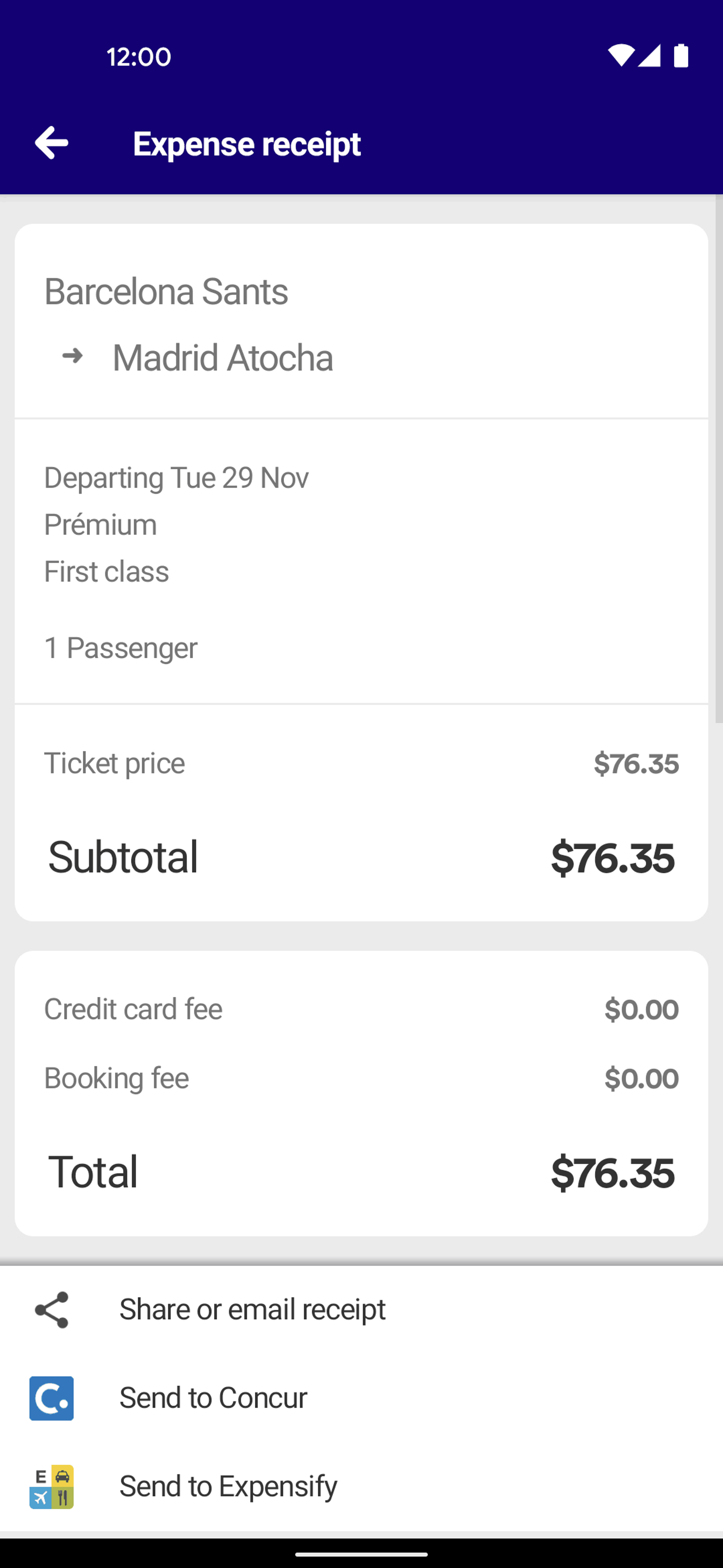 Trainline Android Travel & Transportation interface screenshot 5