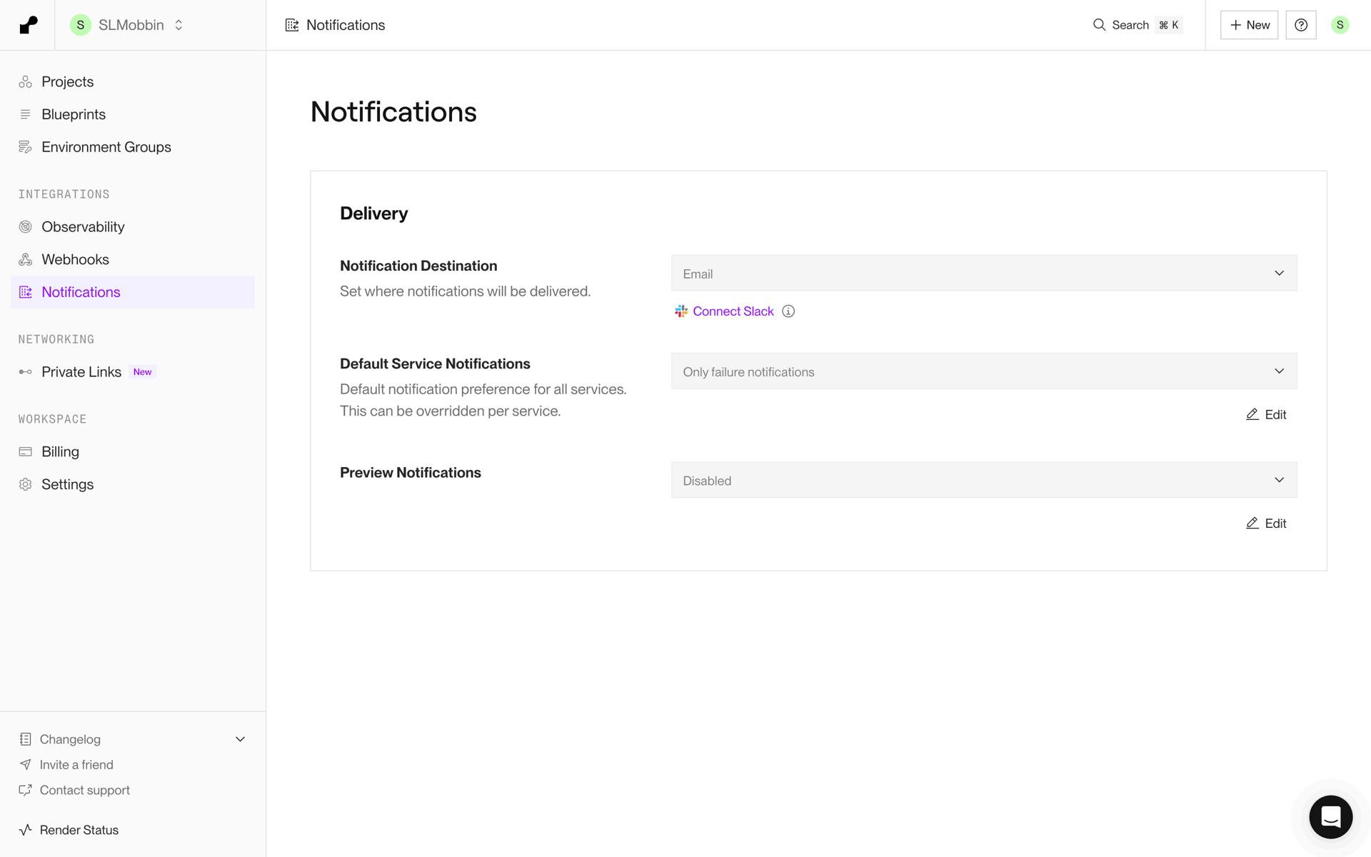 Render Web Developer Tools interface screenshot 9