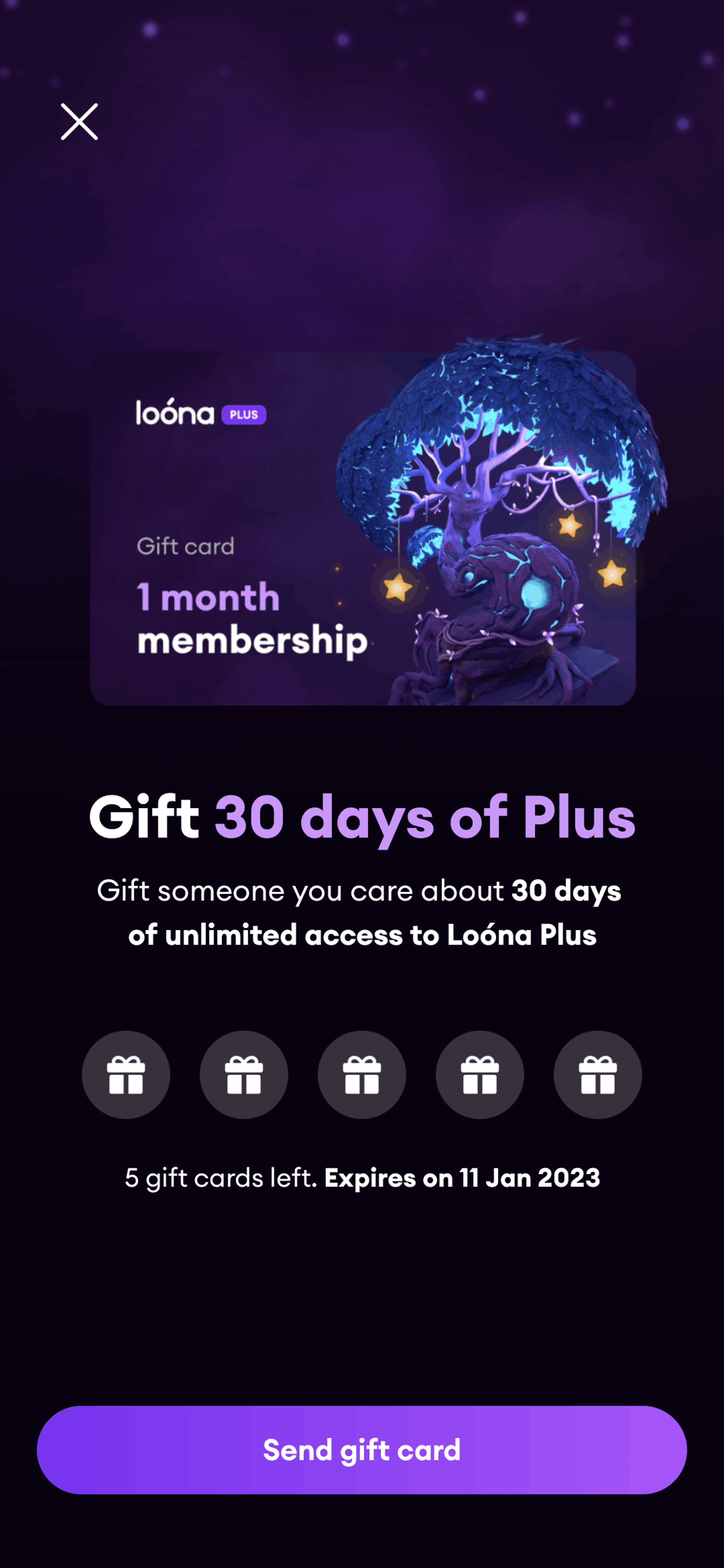 Loona Android Health & Fitness interface screenshot 20
