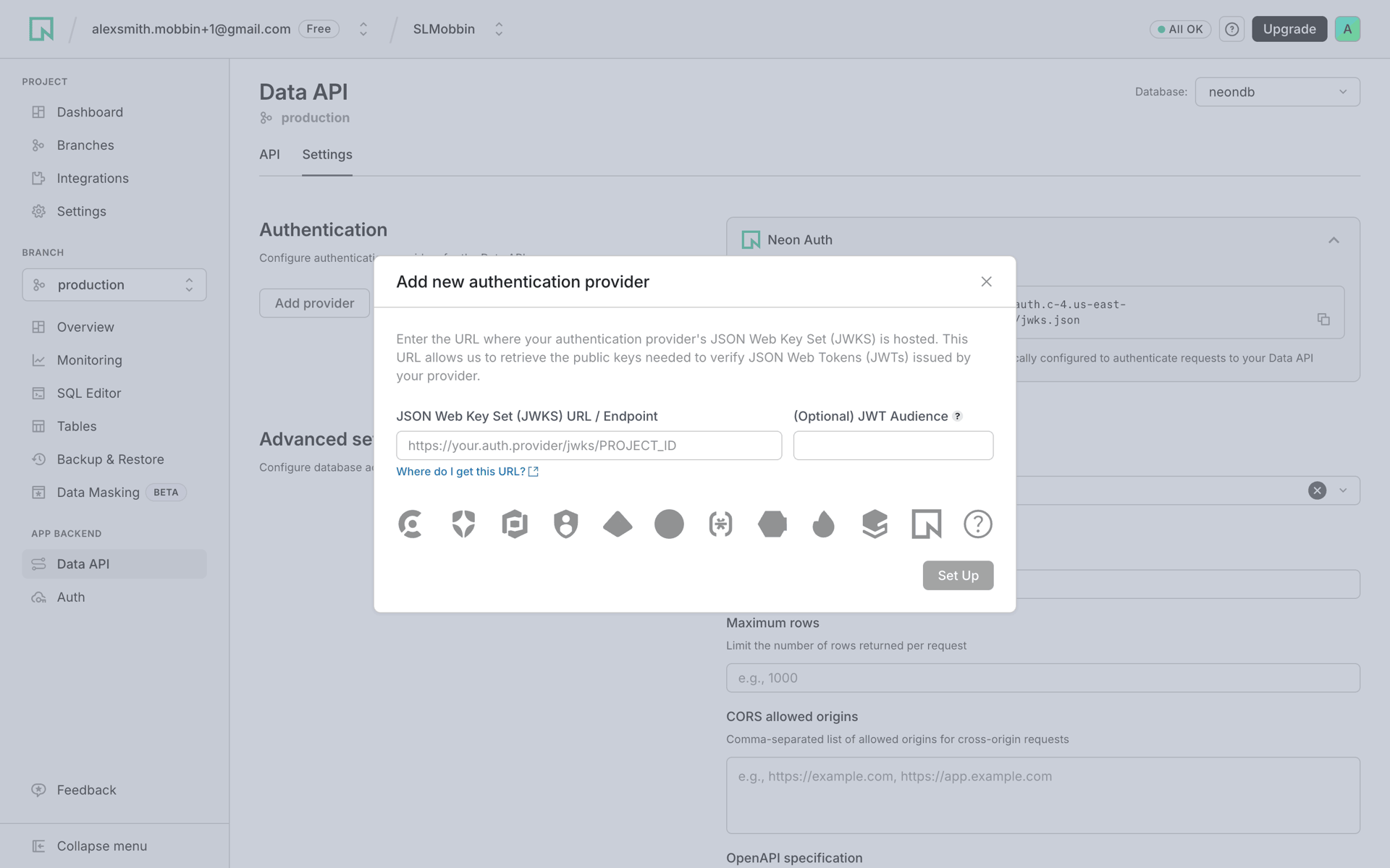 Neon Web Developer Tools interface screenshot 12