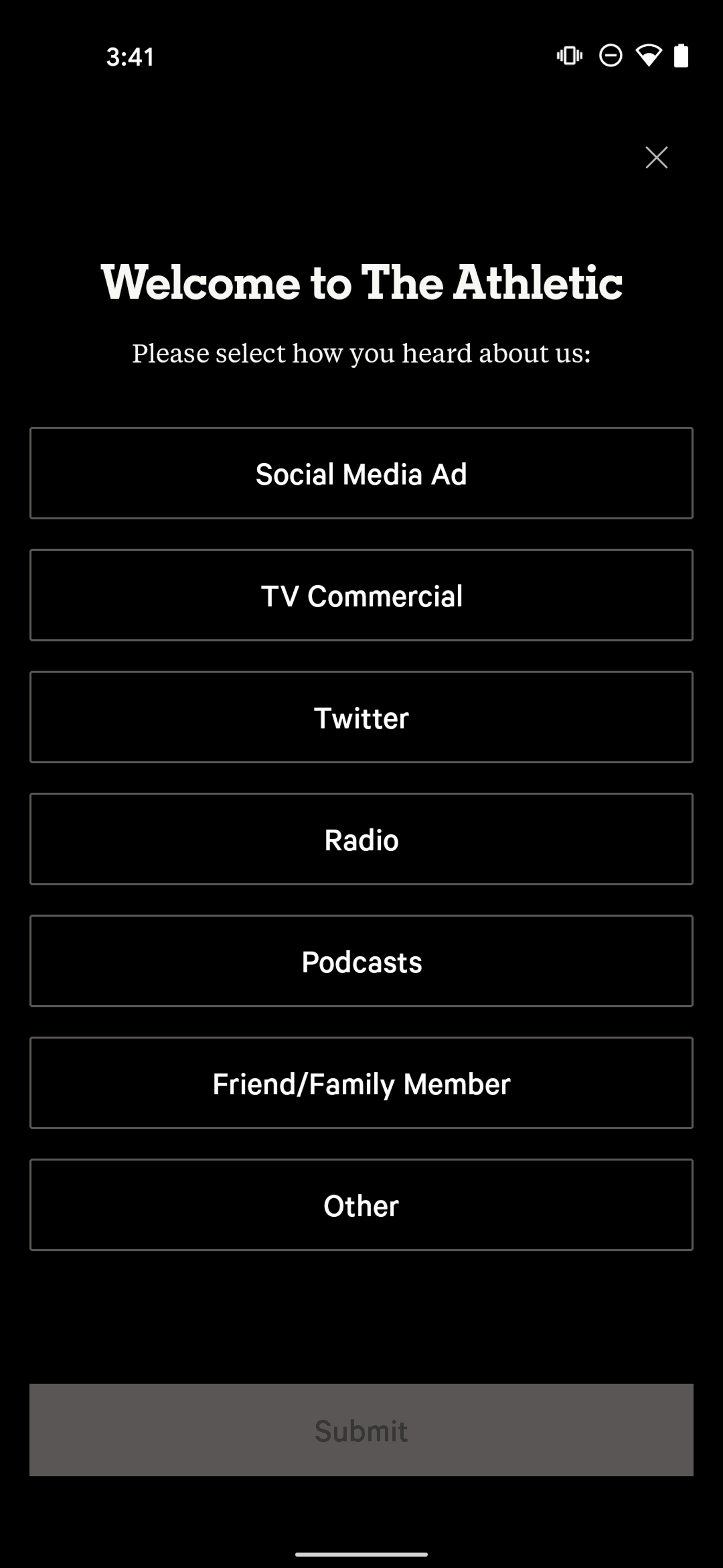 The Athletic Android Sports interface screenshot 16