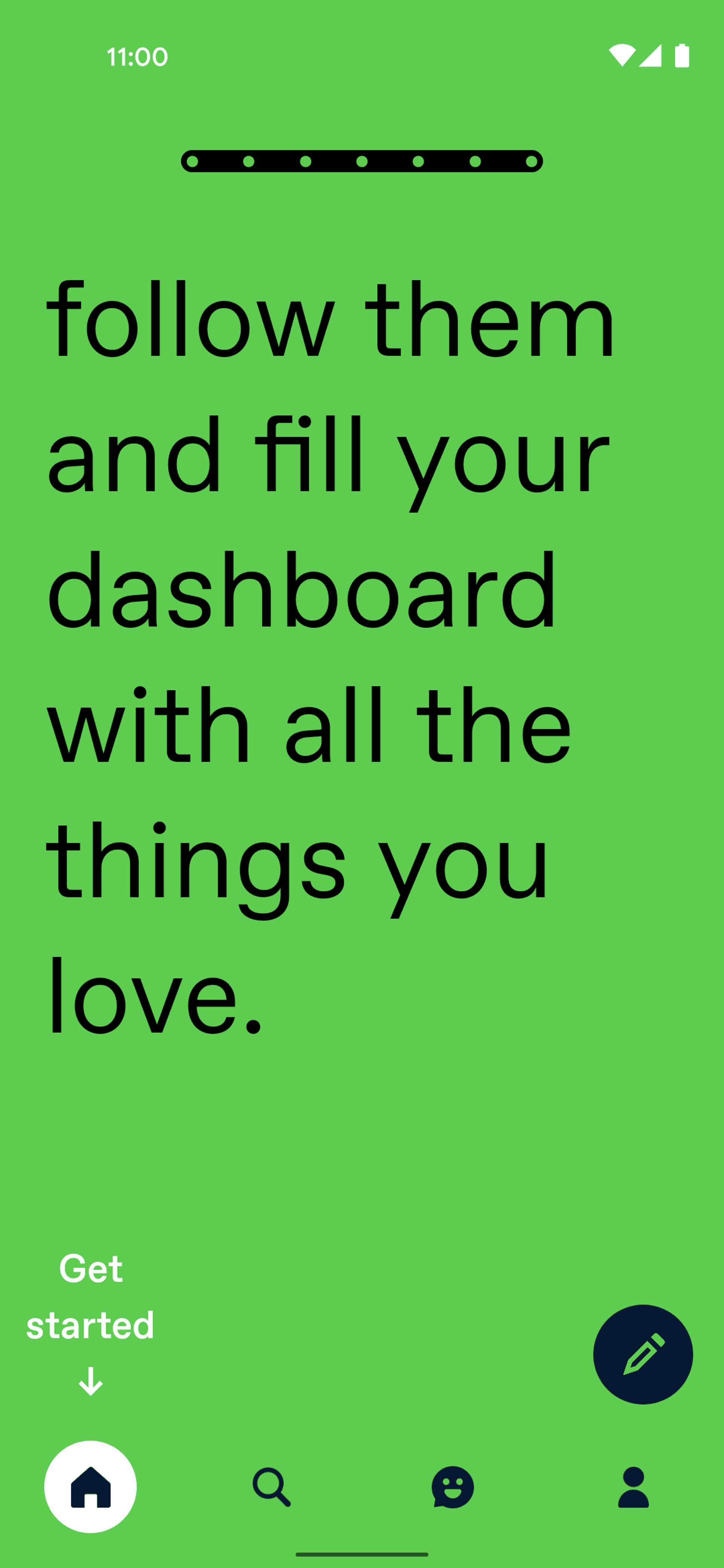 Tumblr Android Social Networking interface screenshot 20