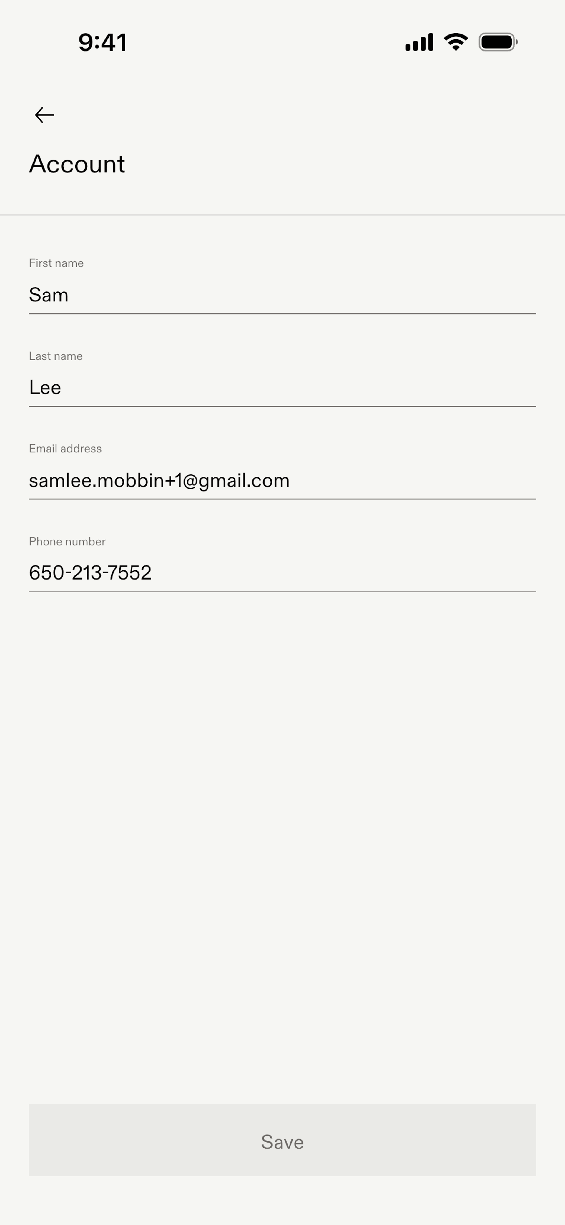 Blue Bottle Coffee iOS Food & Drink interface screenshot 5