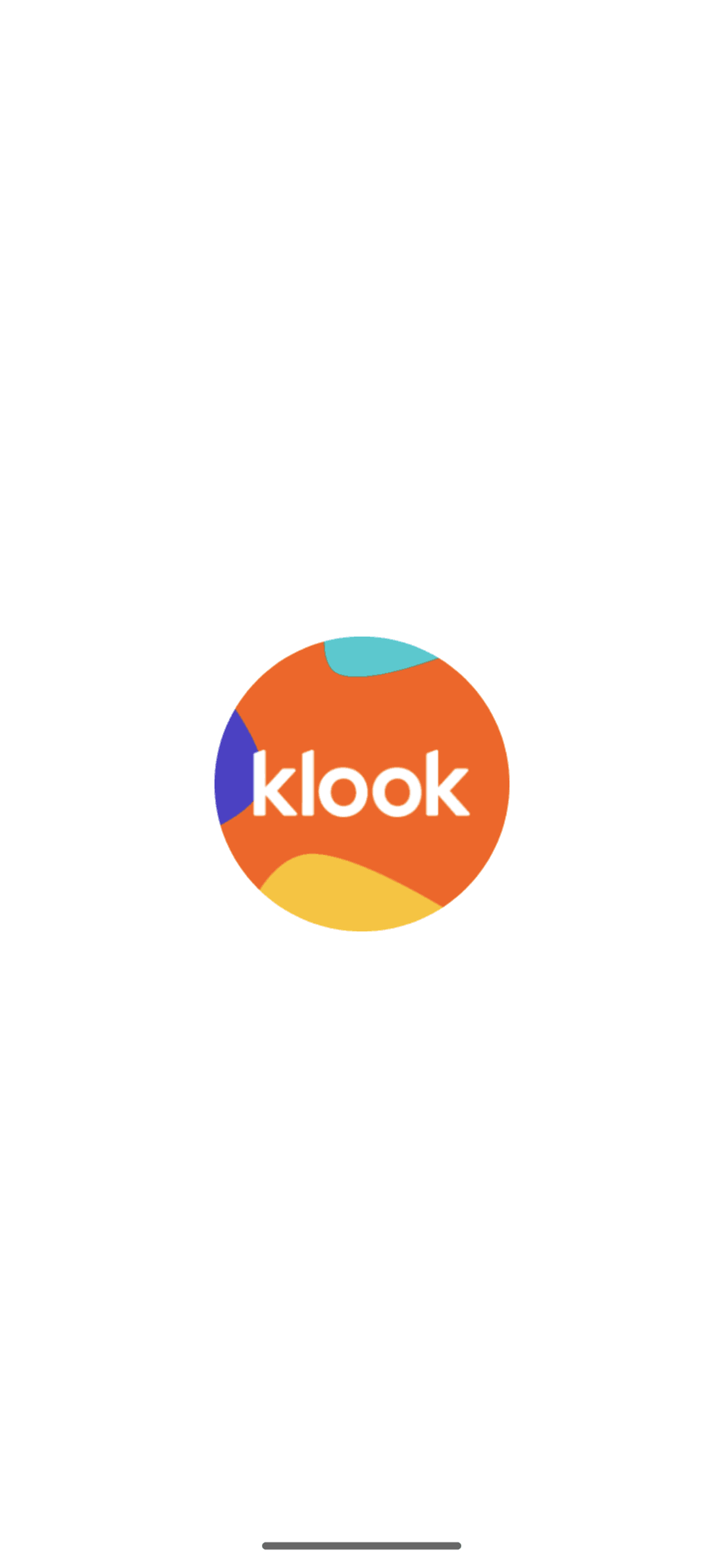 Klook Android Travel & Transportation interface screenshot 1