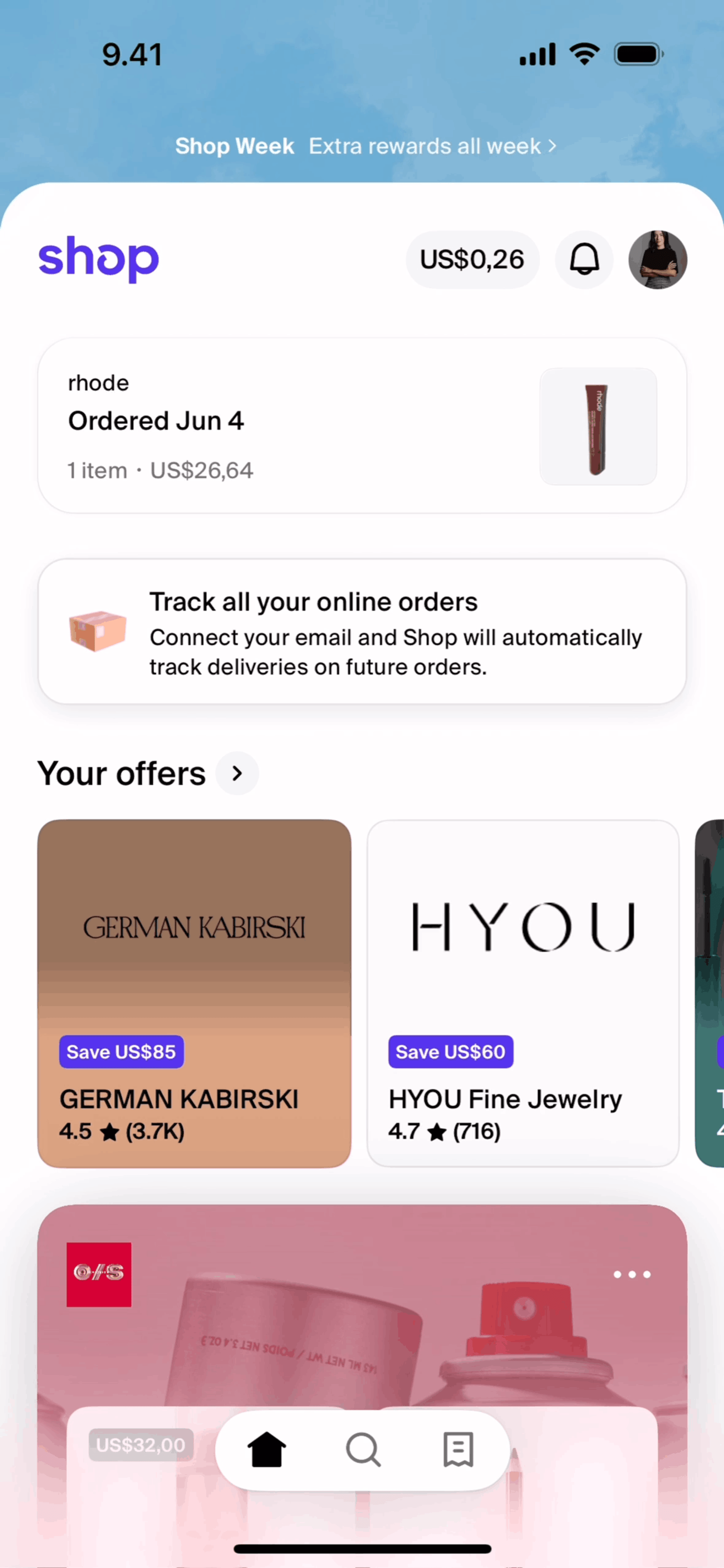 Shop iOS Shopping interface screenshot 9