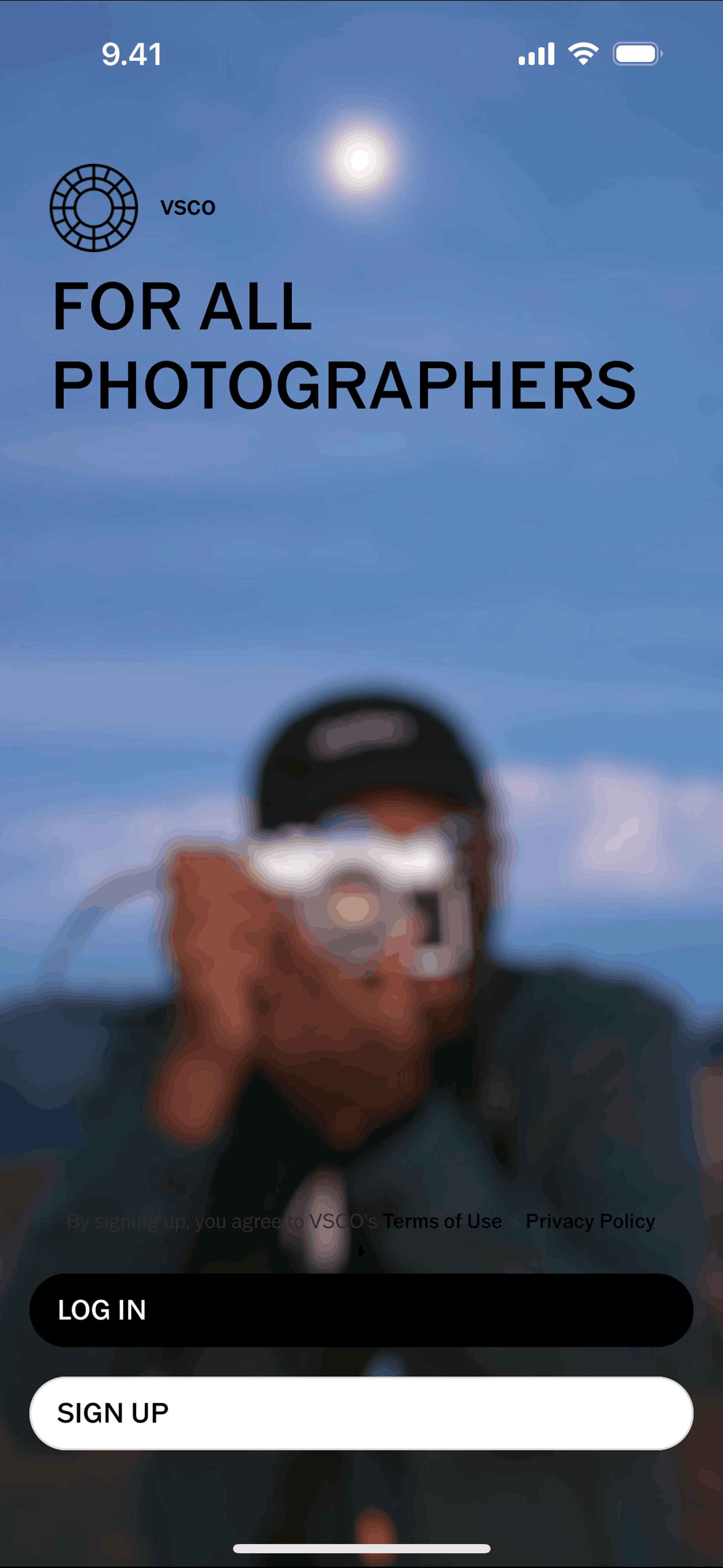 VSCO iOS Photo & Video interface screenshot 4