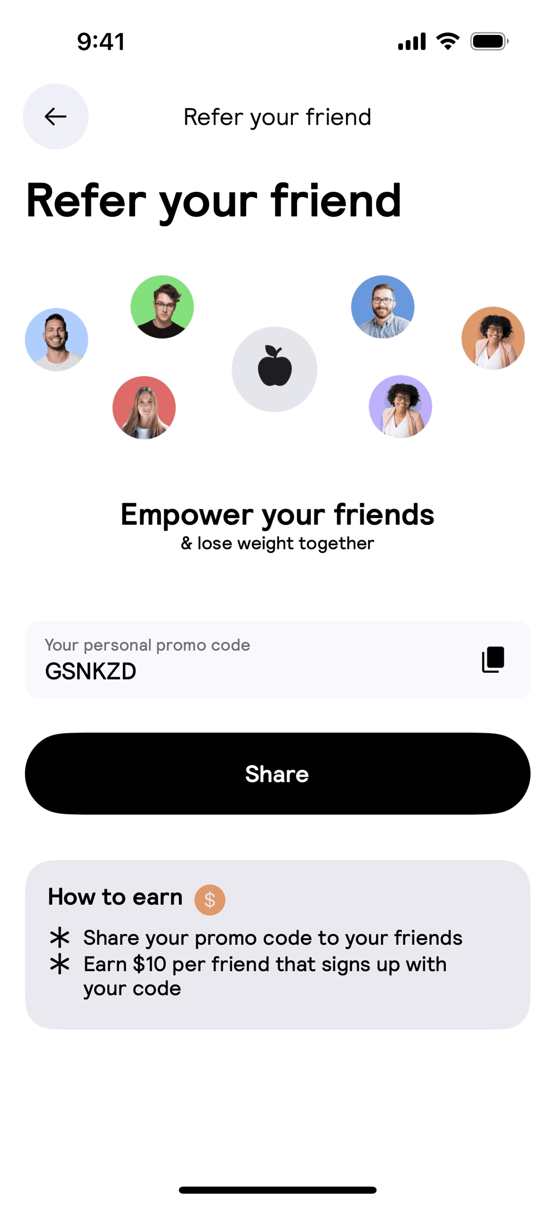 Cal AI iOS AI interface screenshot 13