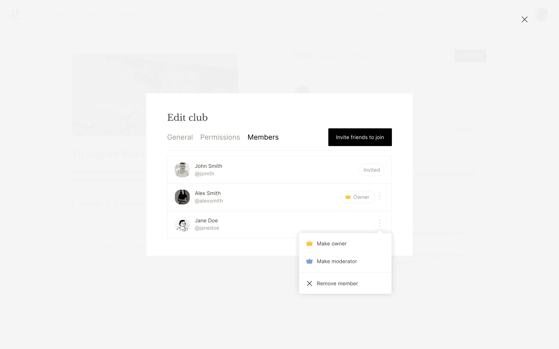 Literal Web Lifestyle interface screenshot 10