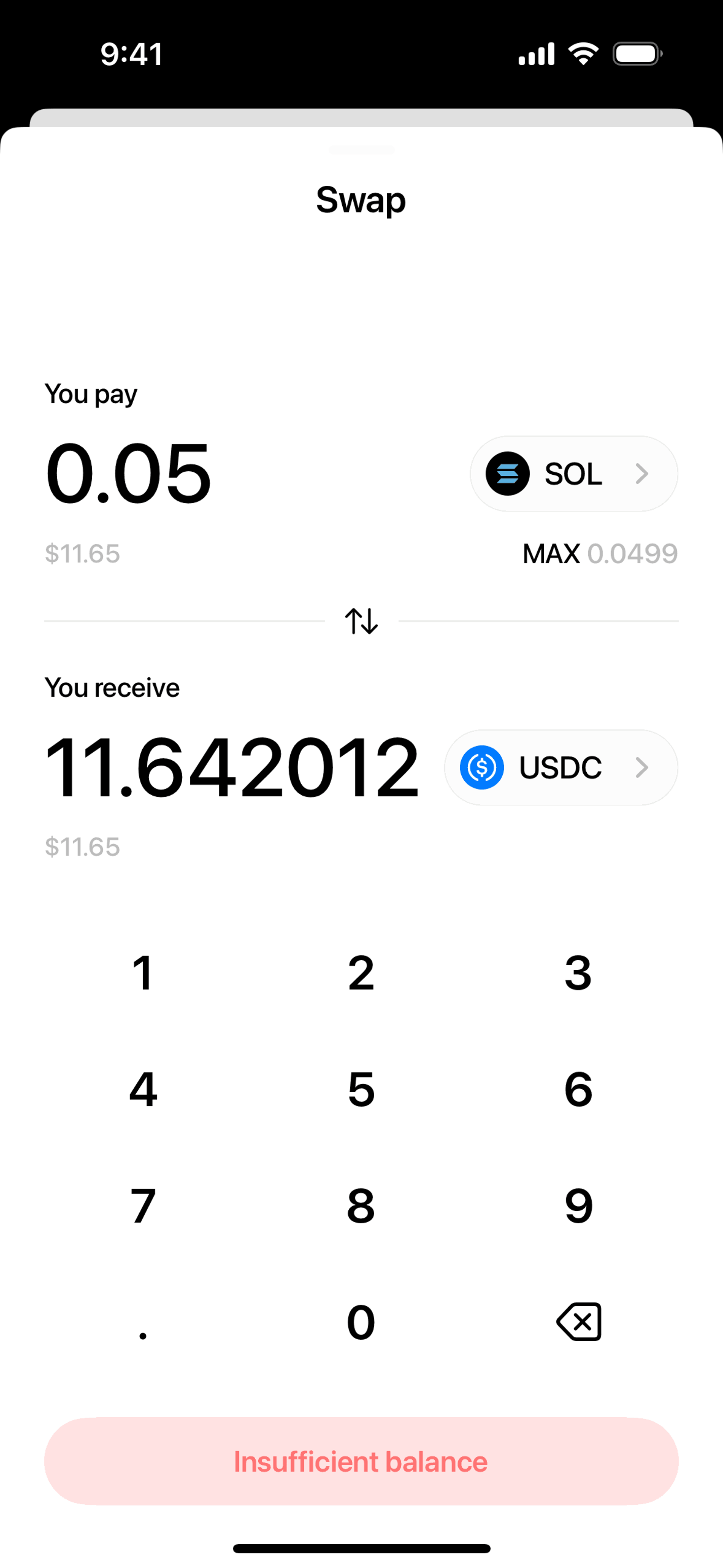 Fuse iOS Finance interface screenshot 23