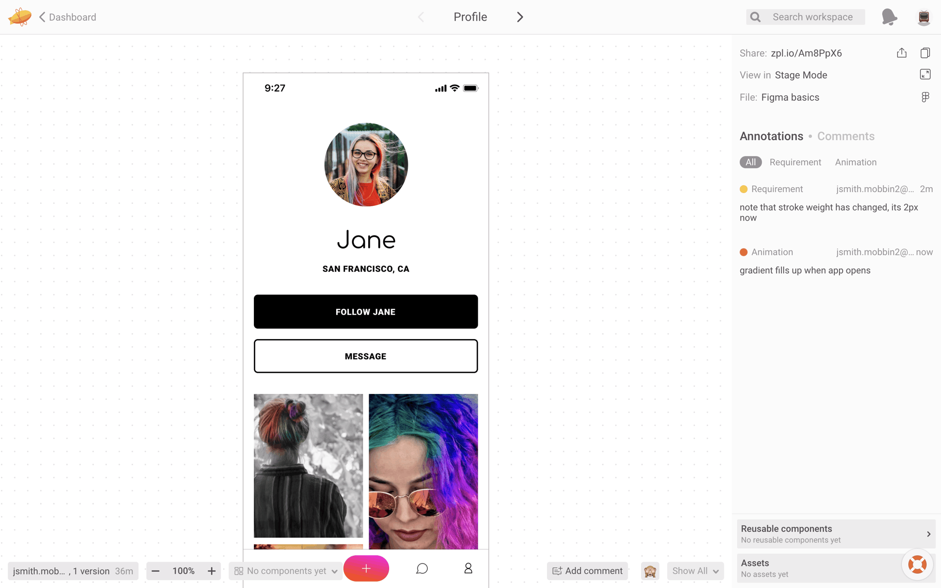 Zeplin Web Productivity interface screenshot 23