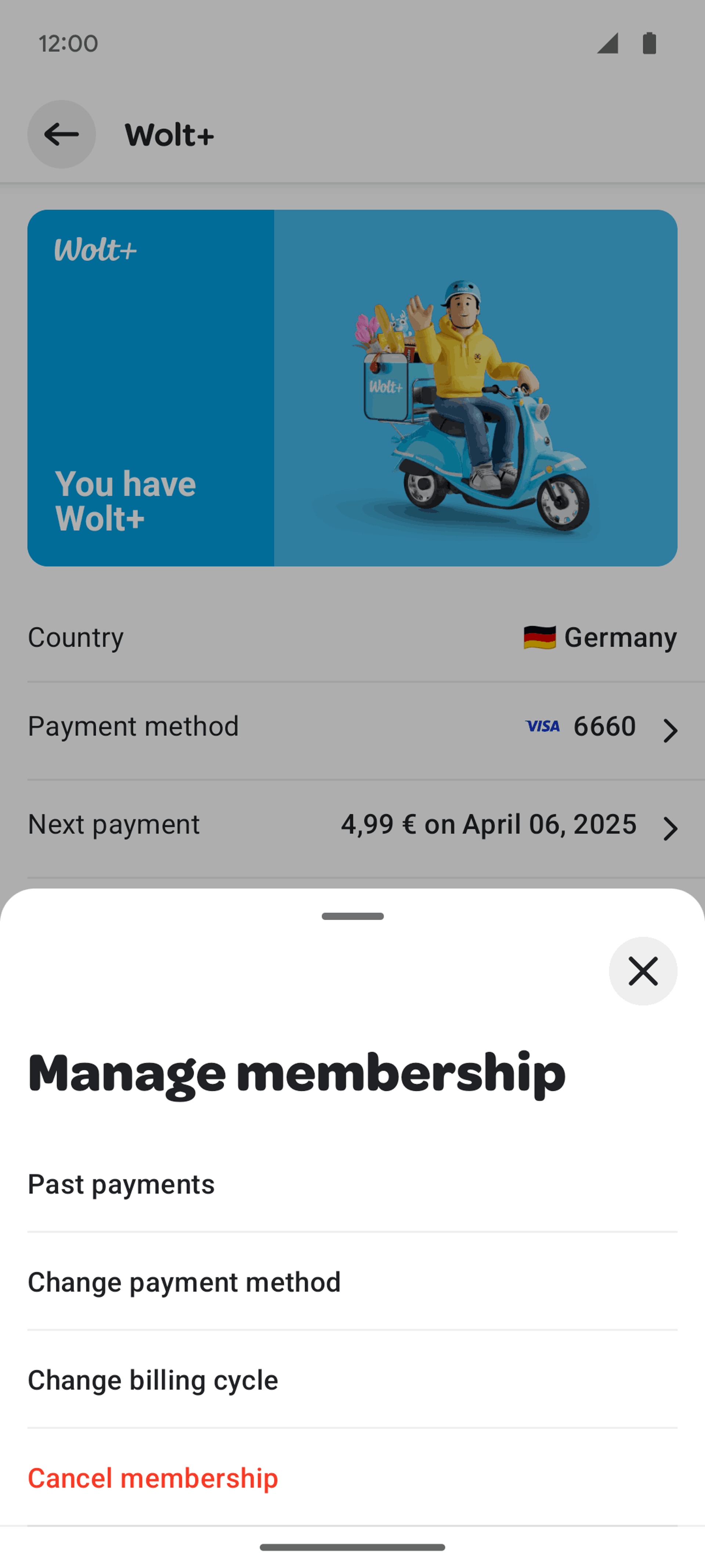 Wolt Delivery Android Food & Drink interface screenshot 13