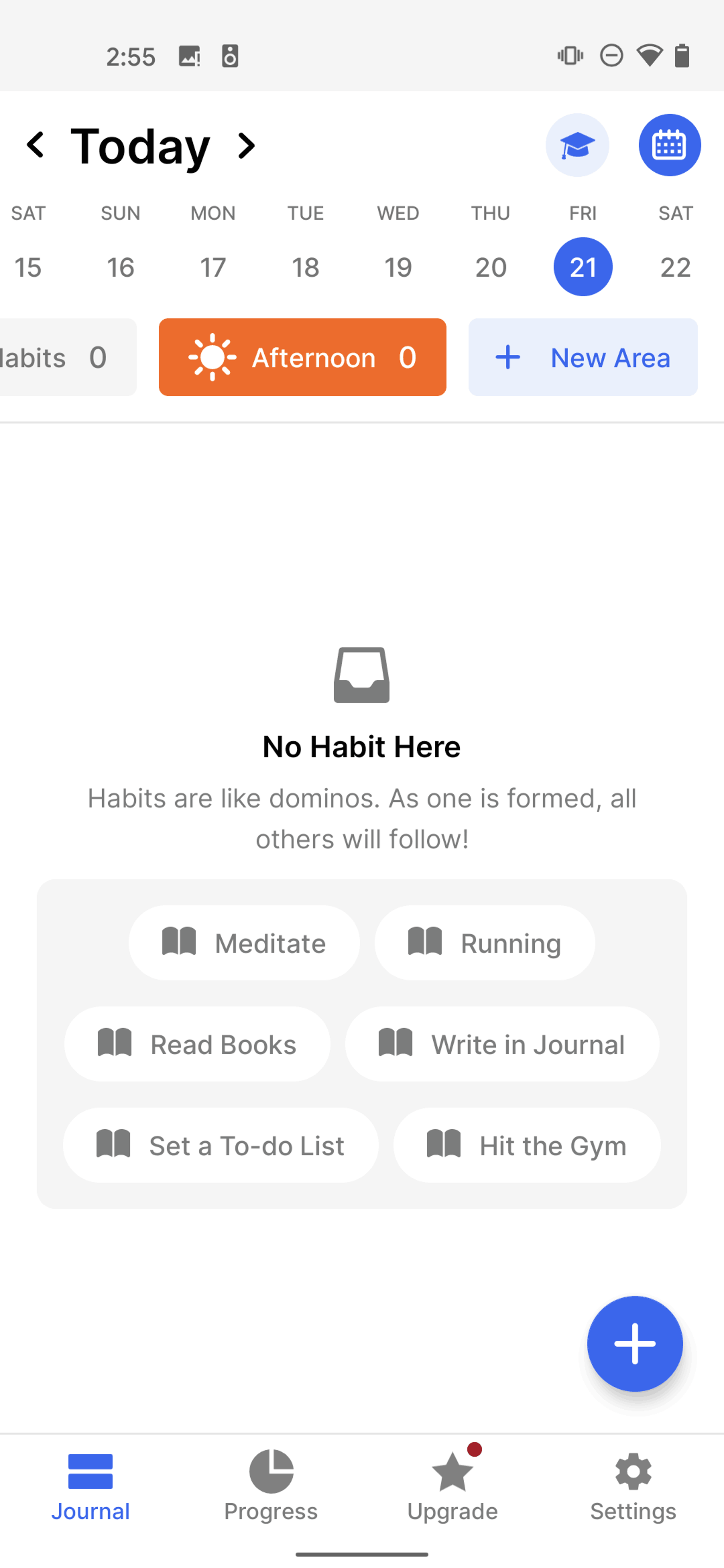 Habitify Android Productivity interface screenshot 12