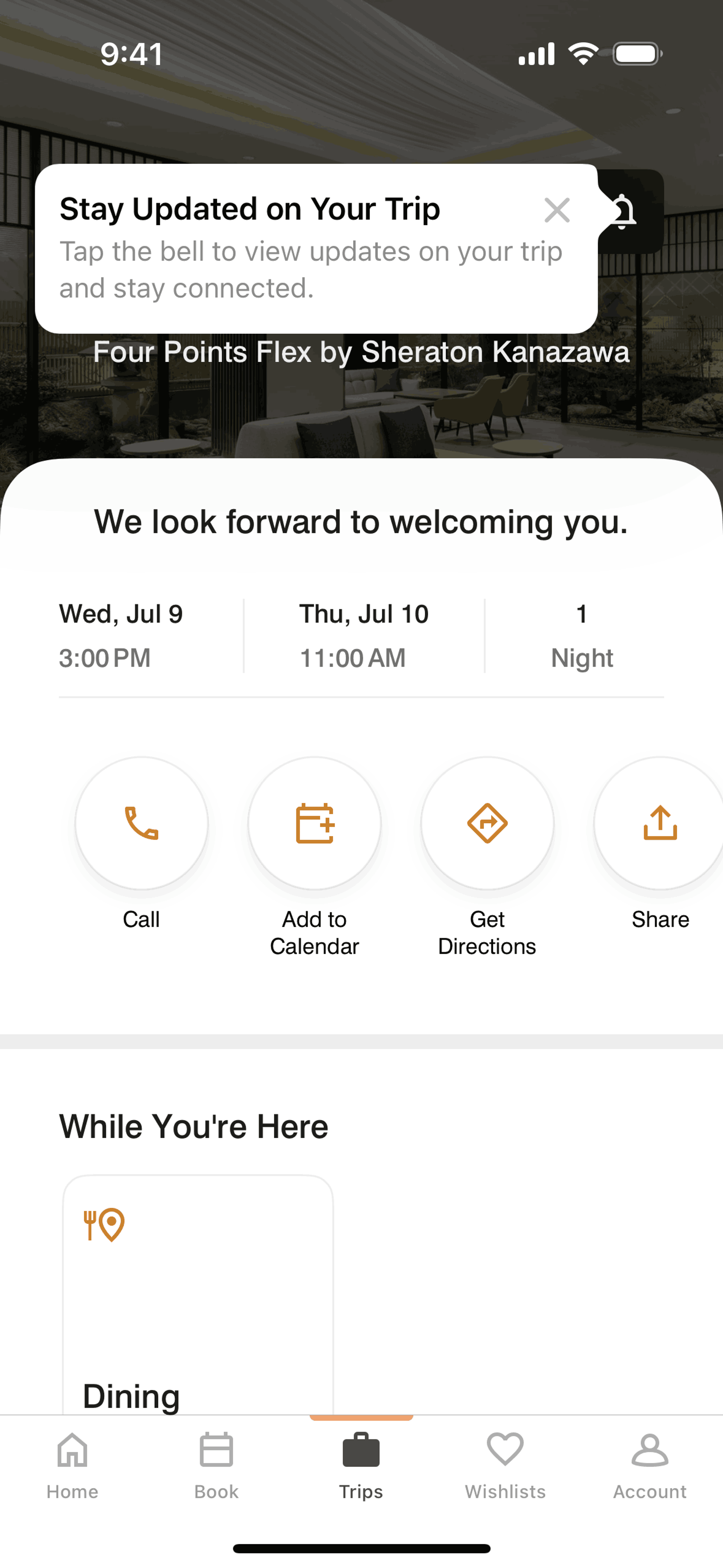 Marriott Bonvoy iOS Travel & Transportation interface screenshot 6