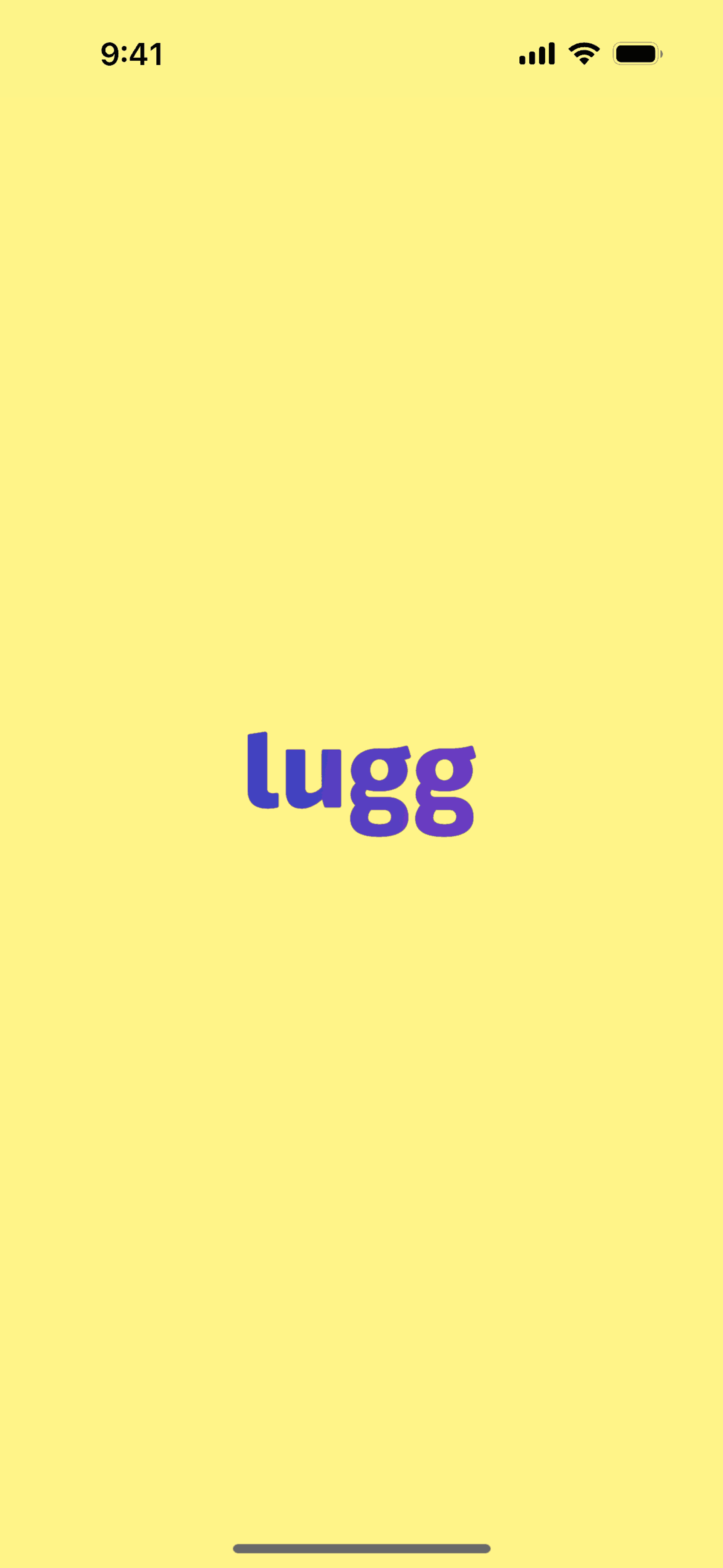 Lugg iOS Lifestyle interface screenshot 1
