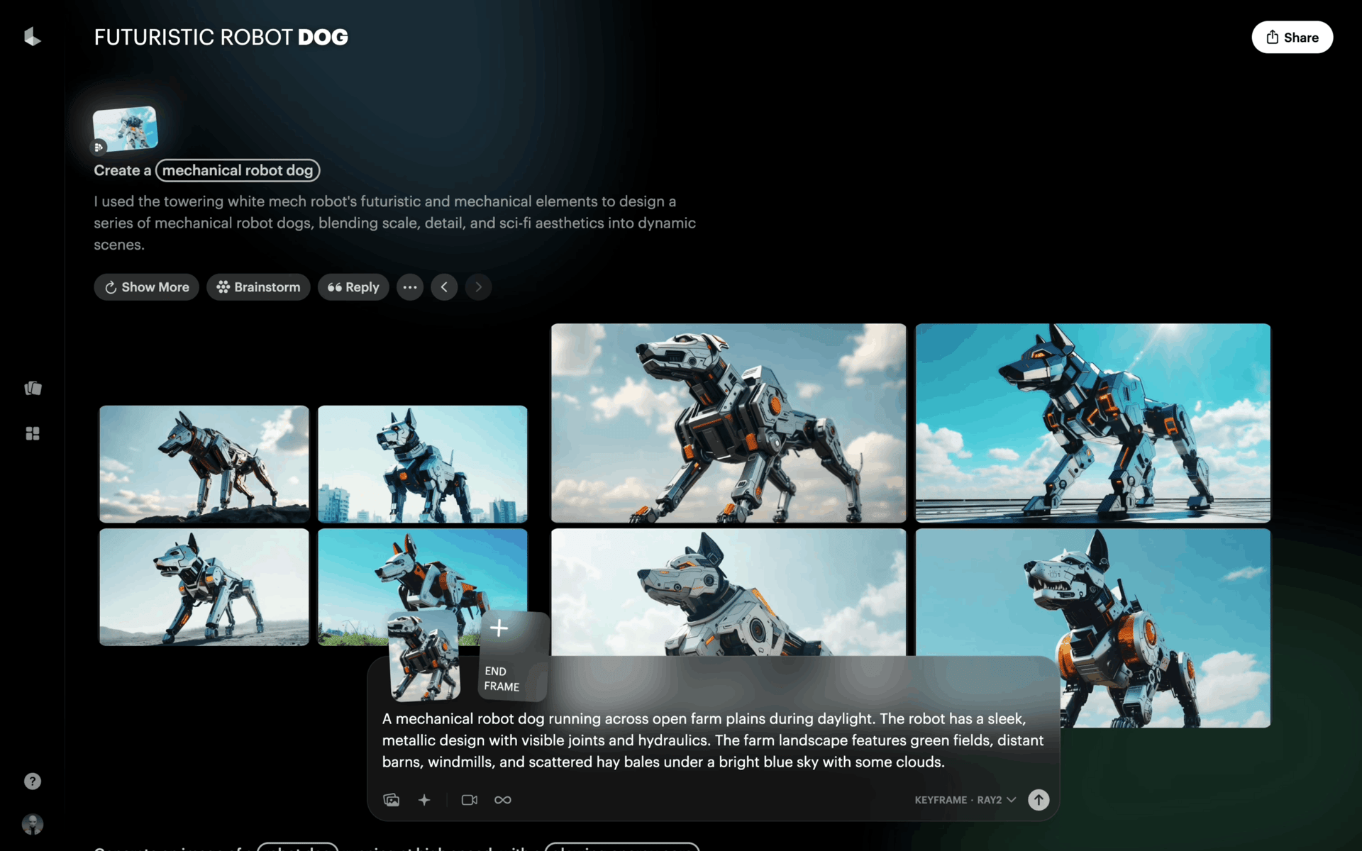 Luma AI Web Photo & Video interface screenshot 19