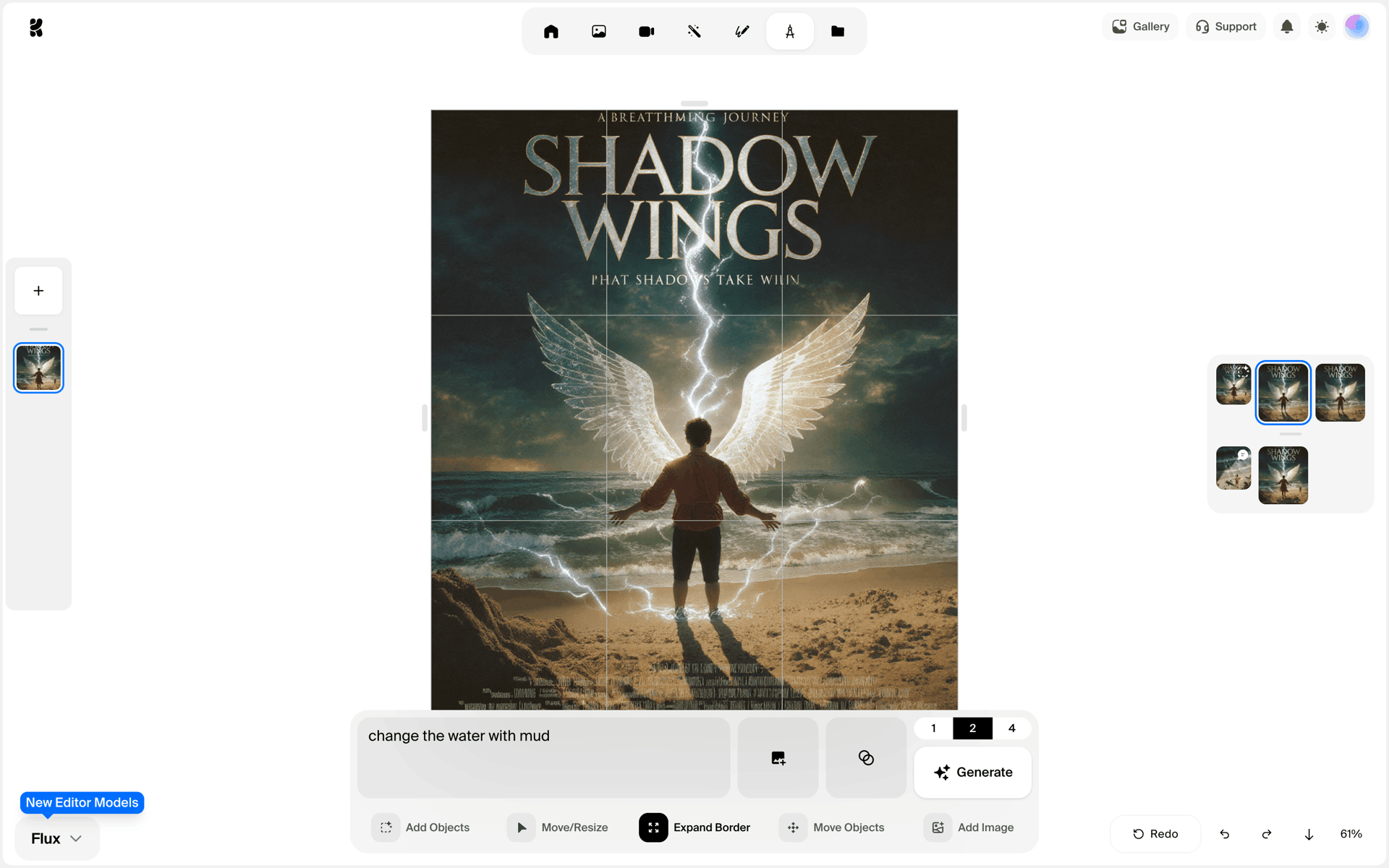 Krea AI Web Photo & Video interface screenshot 14