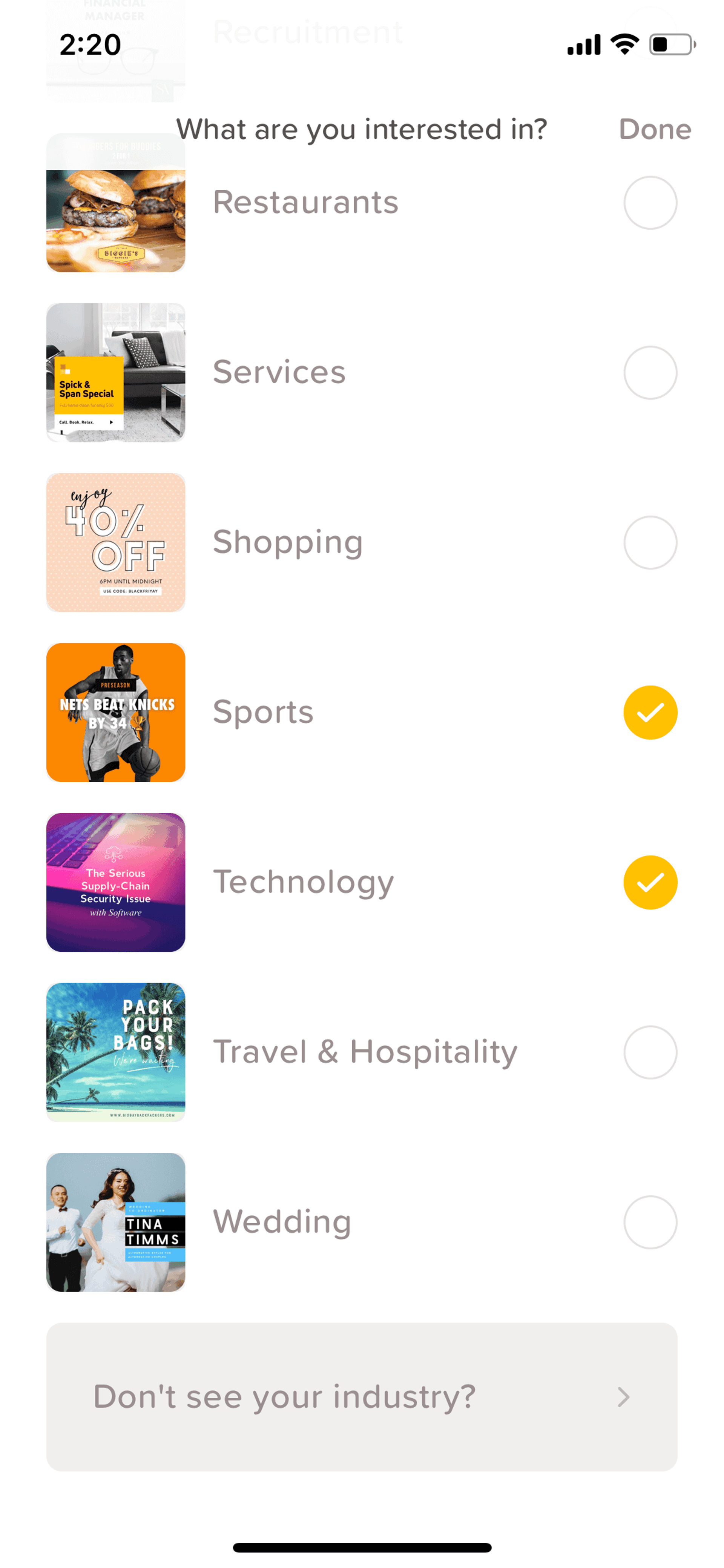 GoDaddy Studio iOS Photo & Video interface screenshot 8