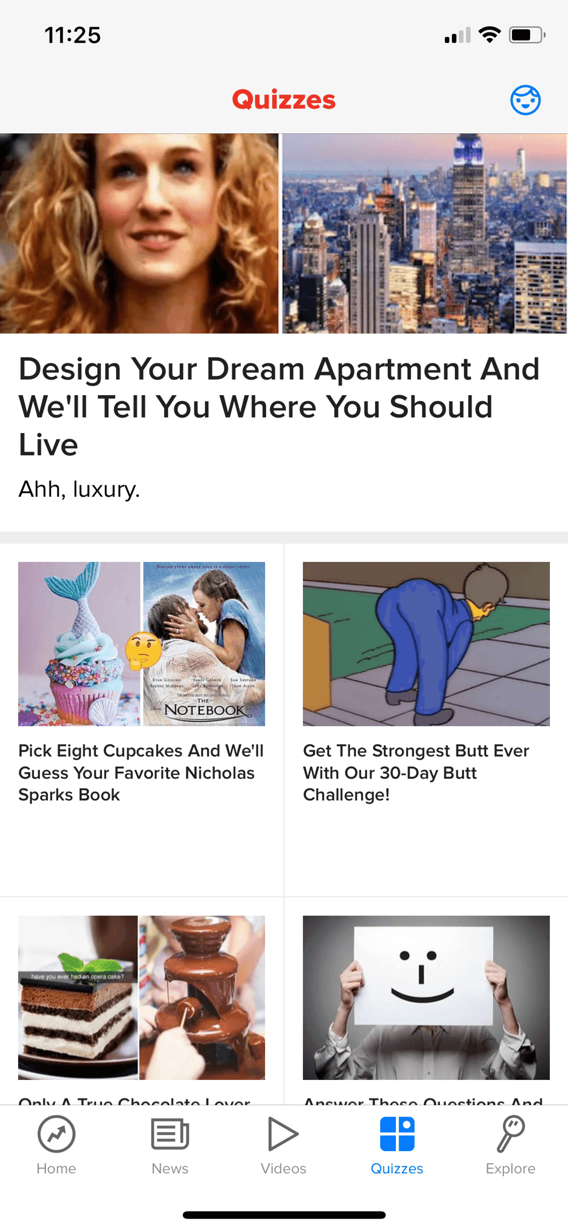 BuzzFeed iOS News interface screenshot 17