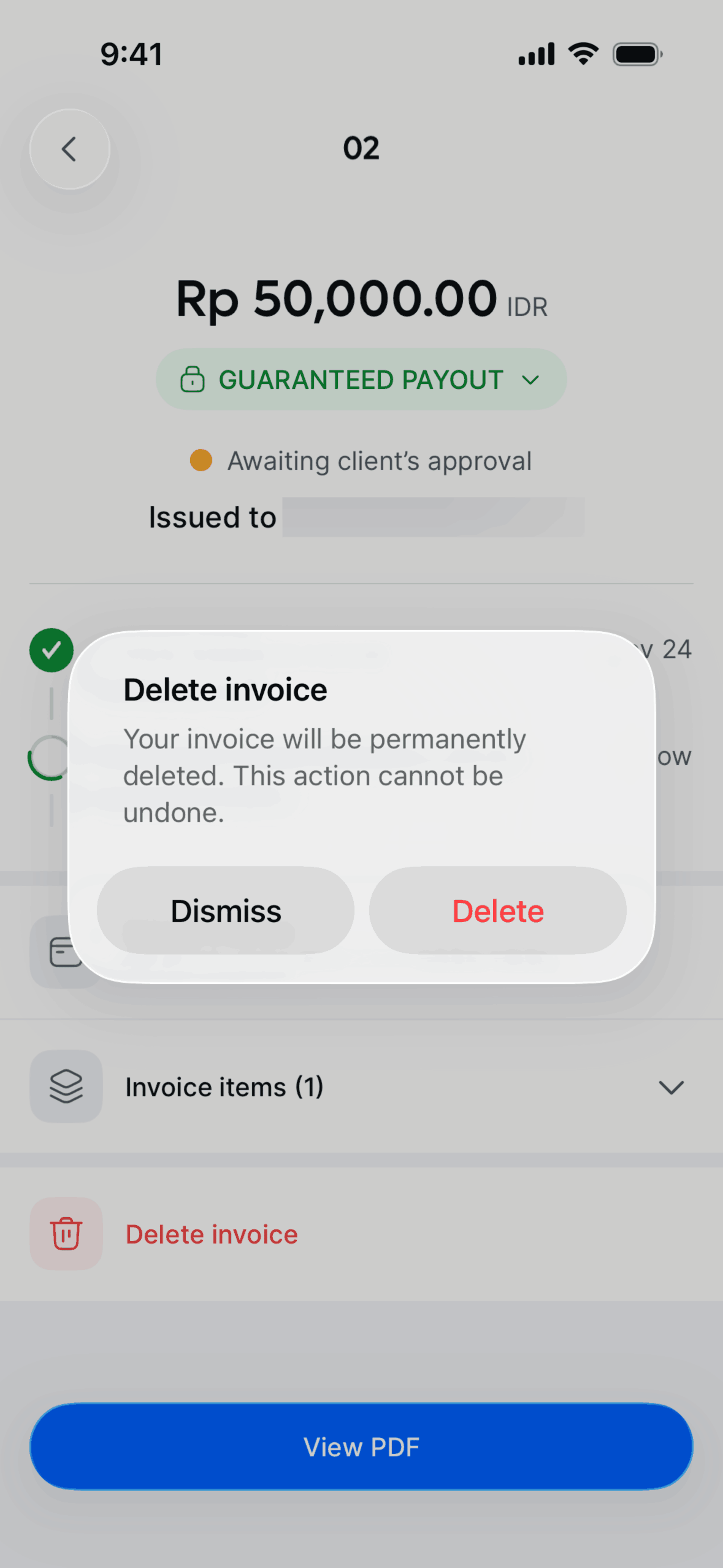 Remote Global HR iOS Business interface screenshot 16