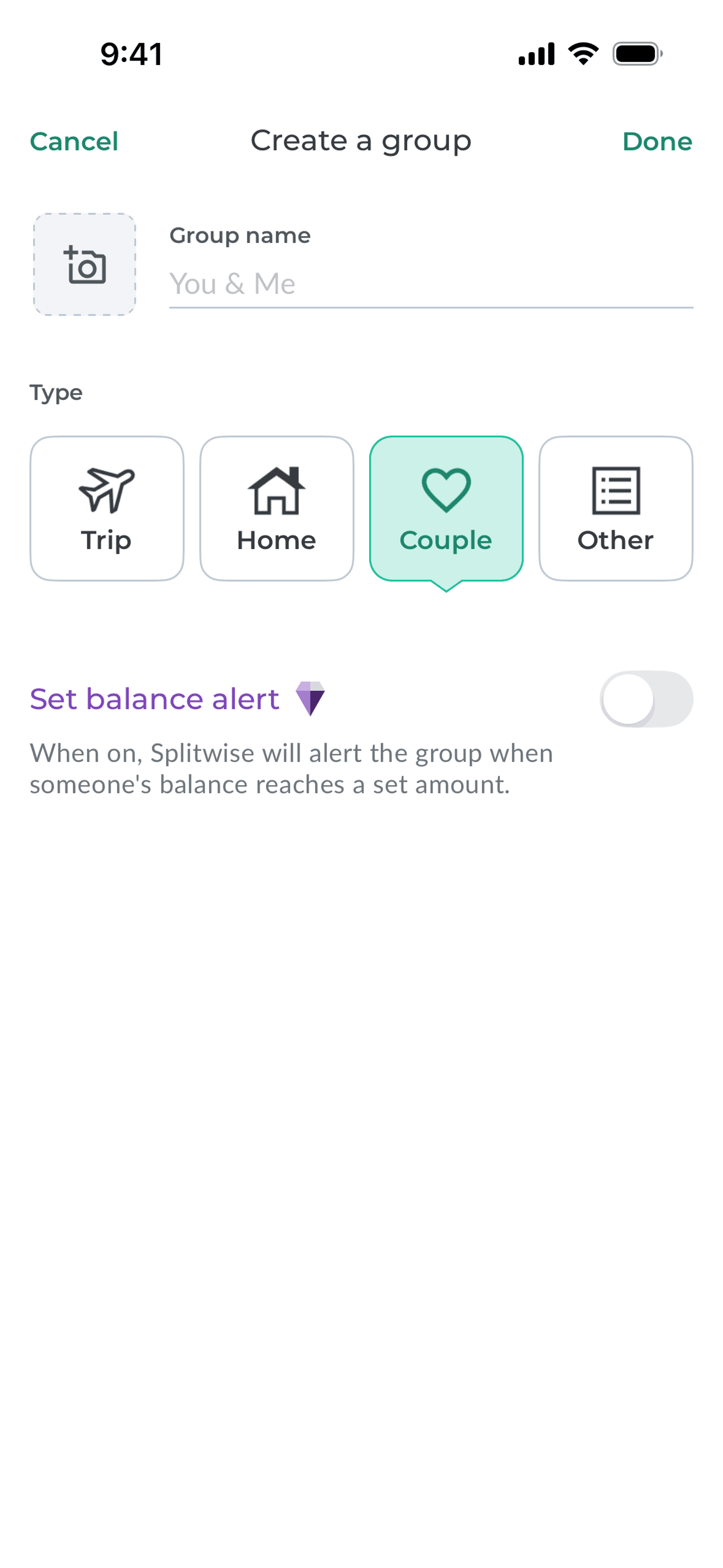 Splitwise iOS Finance interface screenshot 10