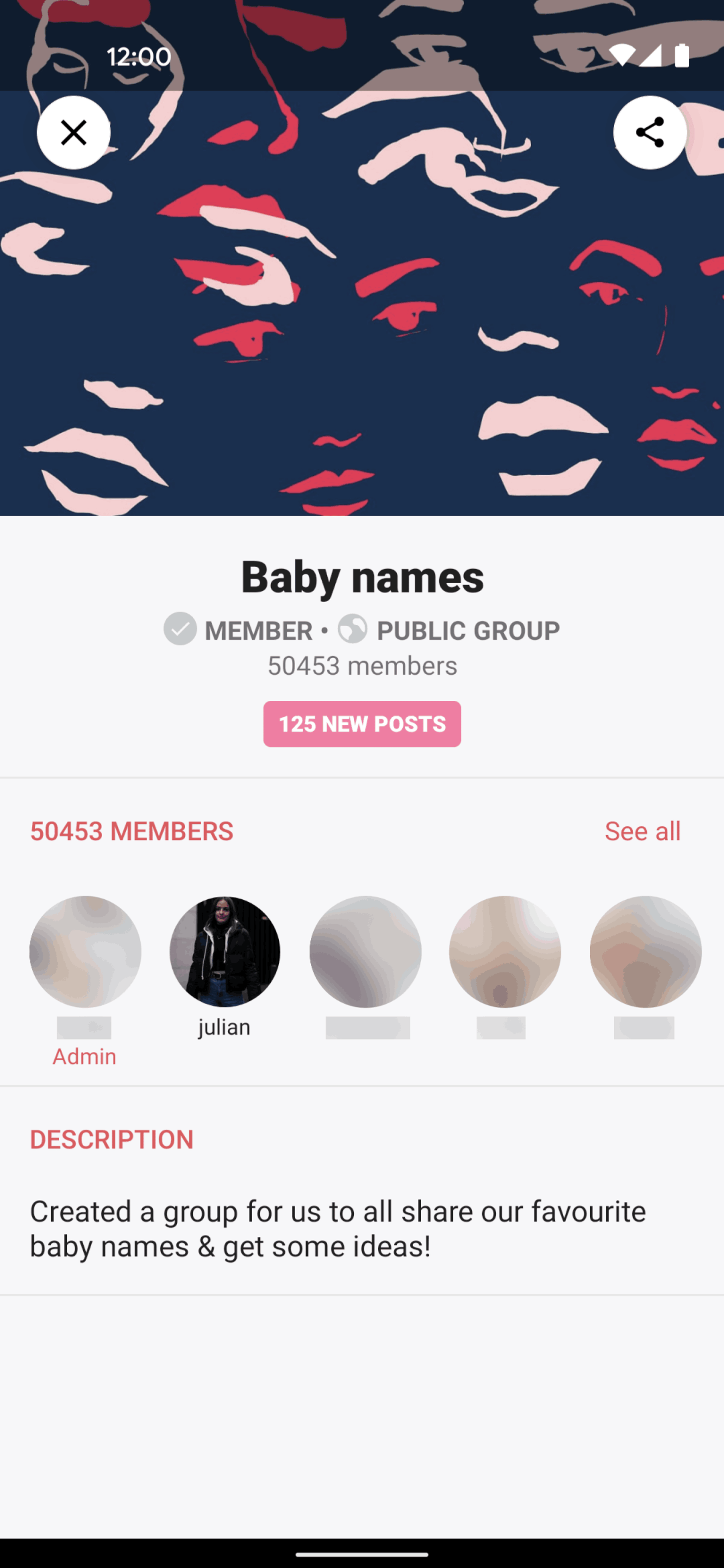 Peanut Android Social Networking interface screenshot 5