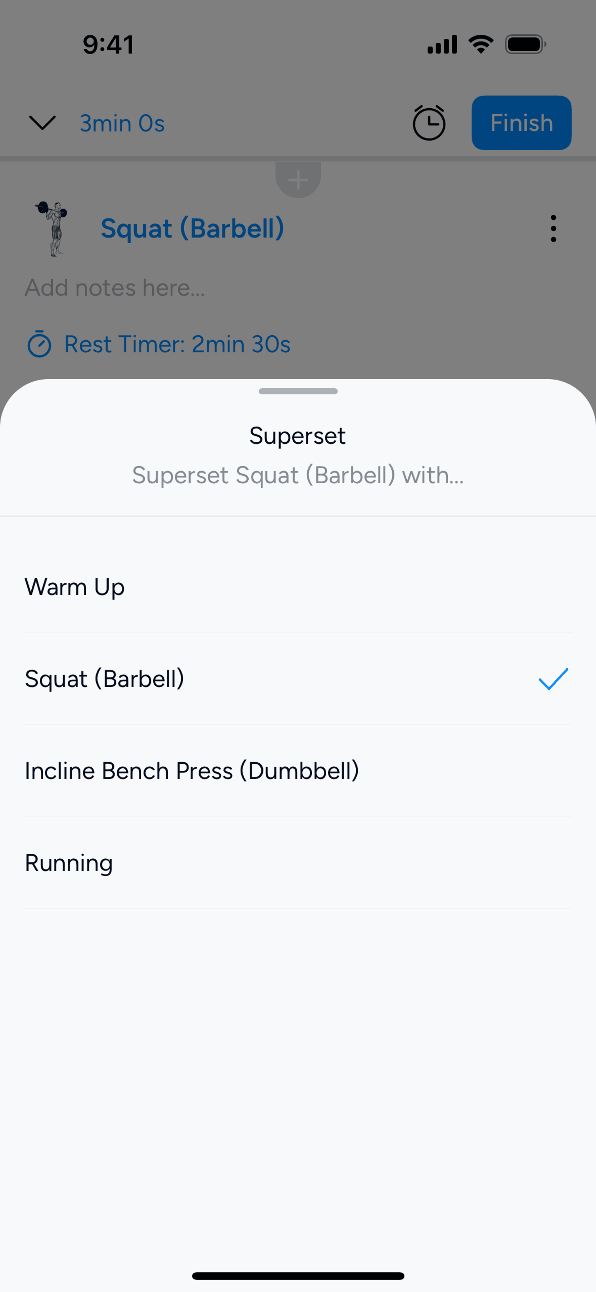 Hevy iOS Health & Fitness interface screenshot 7