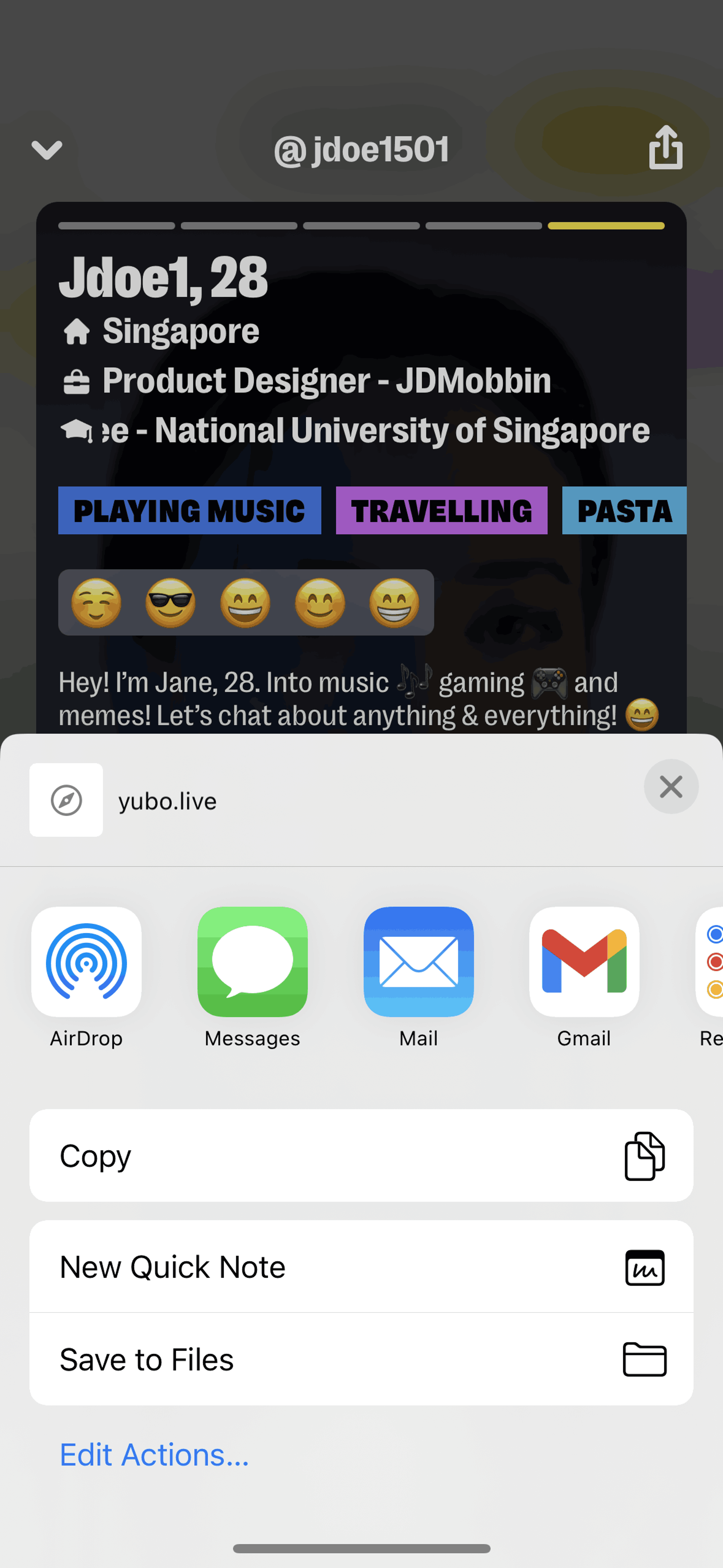 Yubo iOS Social Networking interface screenshot 15