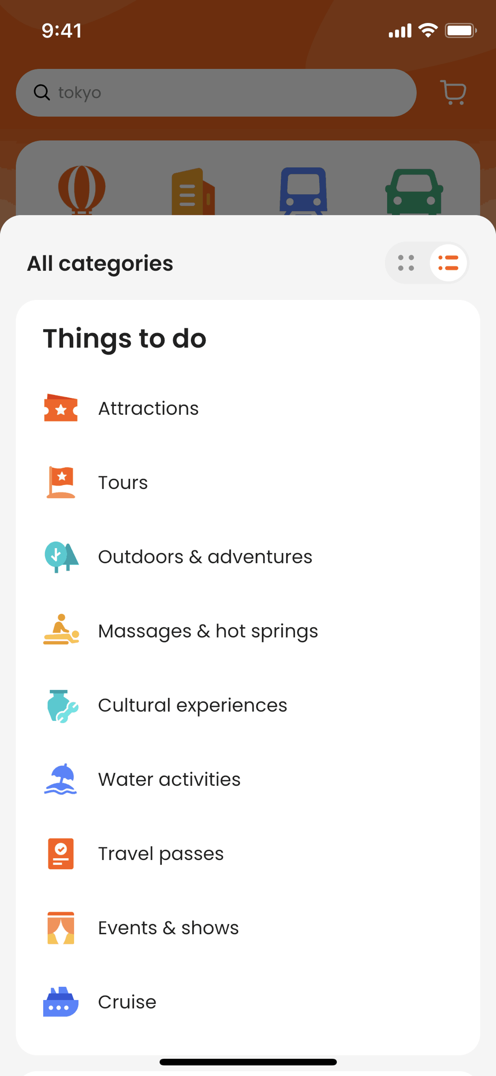 Klook iOS Travel & Transportation interface screenshot 22