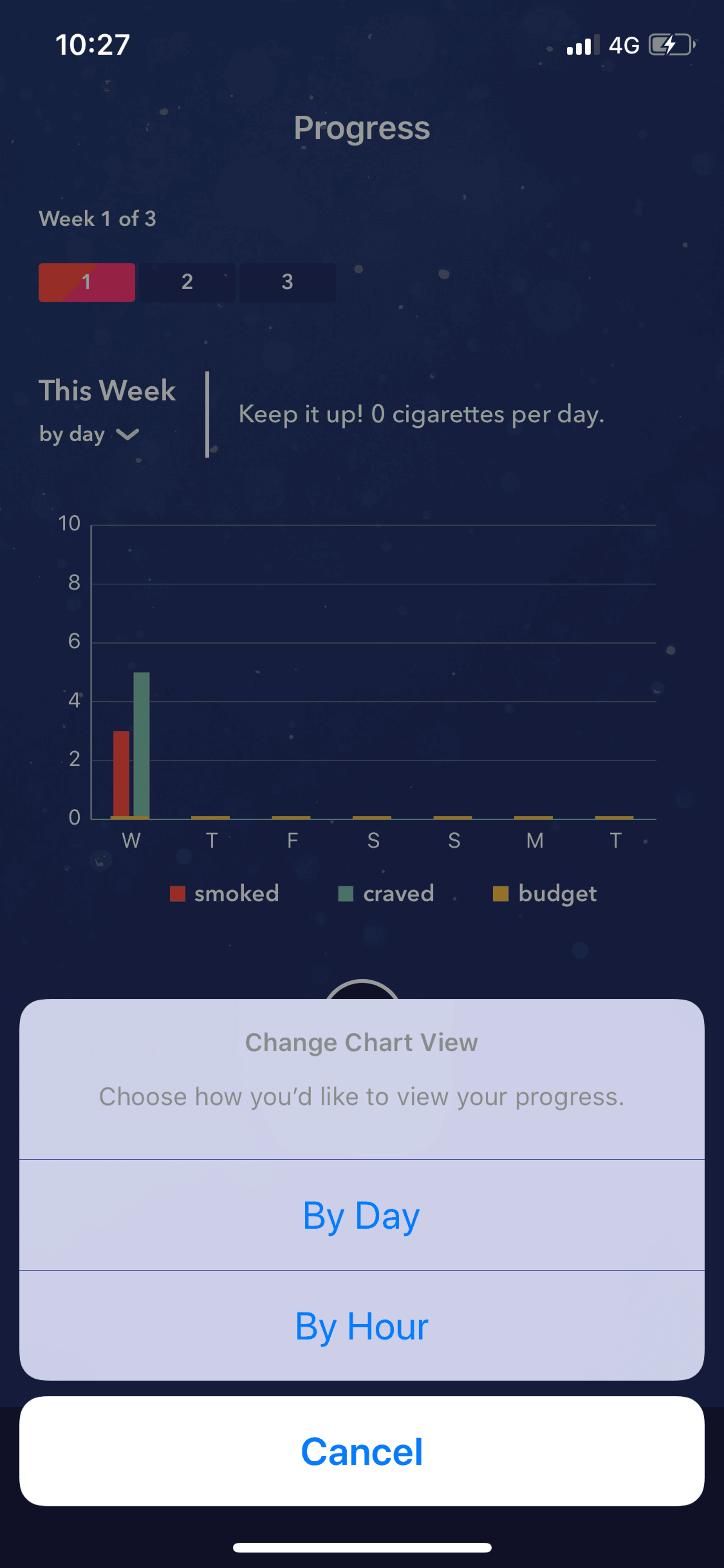 LIVESTRONG MyQuit Coach iOS Health & Fitness interface screenshot 11