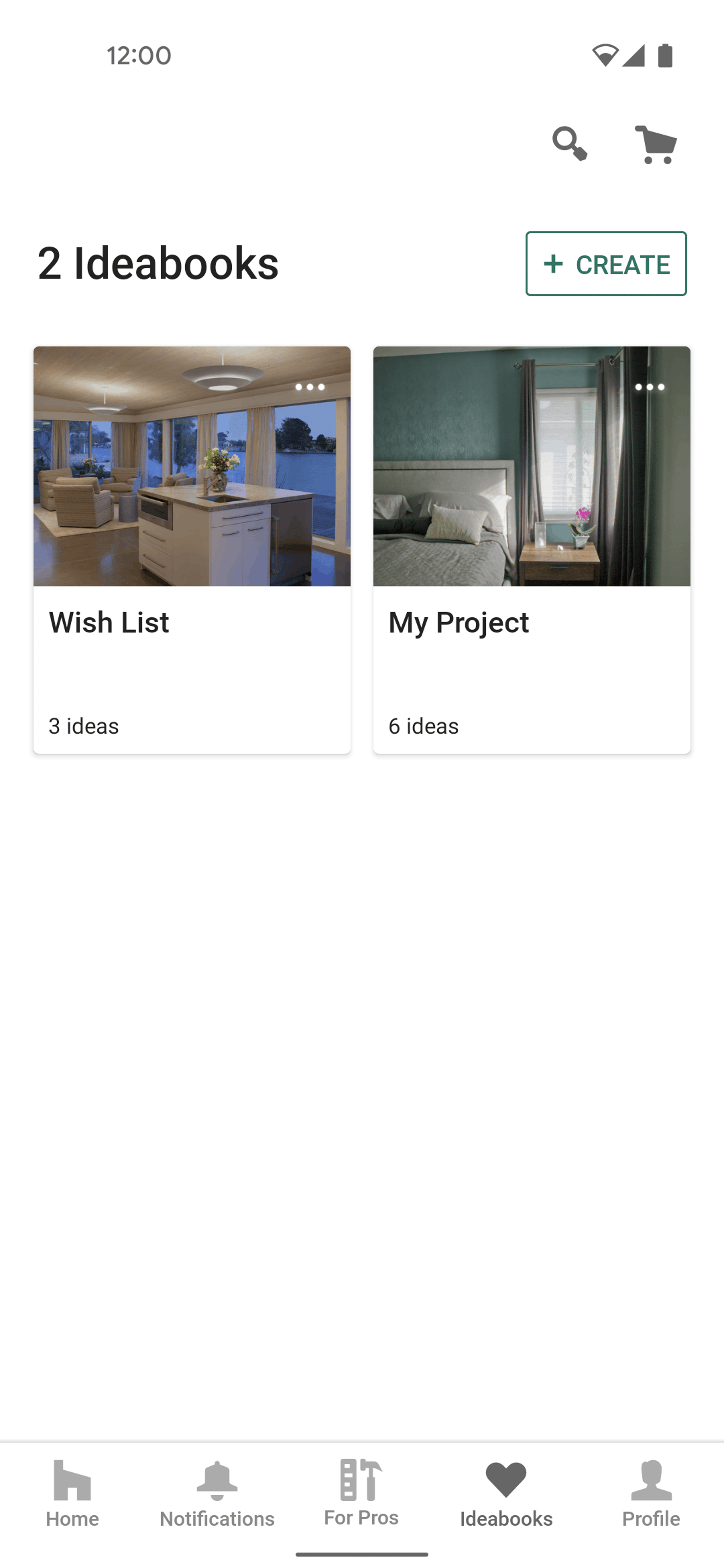 Houzz Android Lifestyle interface screenshot 5