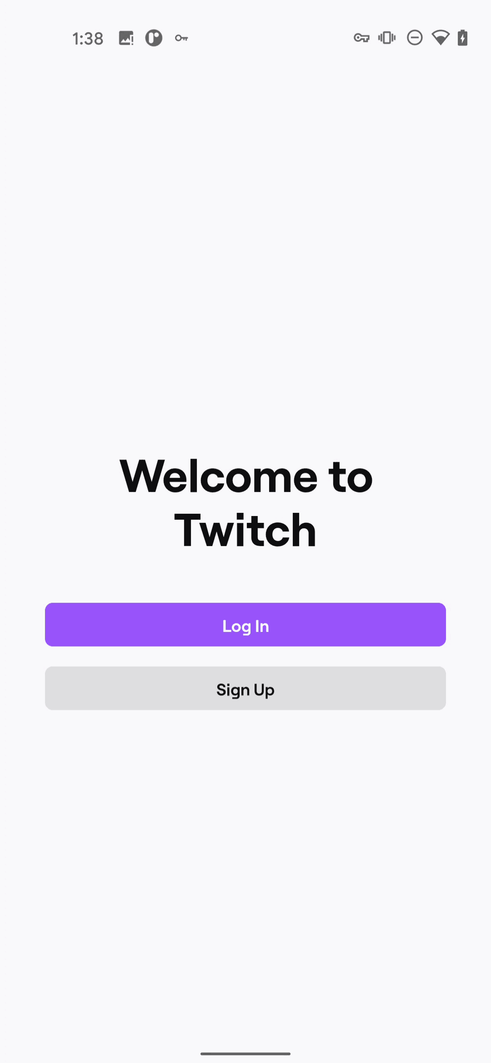Twitch Android Photo & Video interface screenshot 2