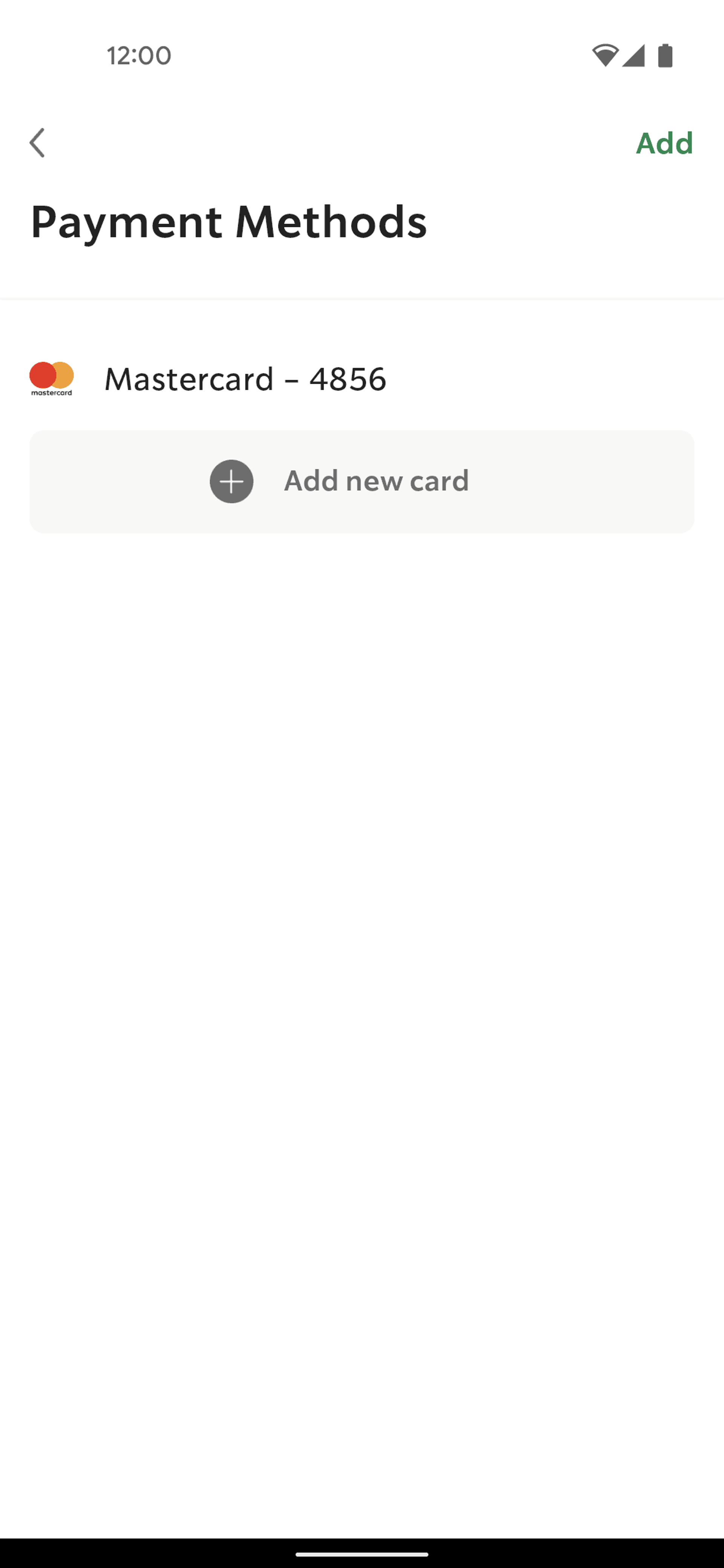 Starbucks Android Food & Drink interface screenshot 2