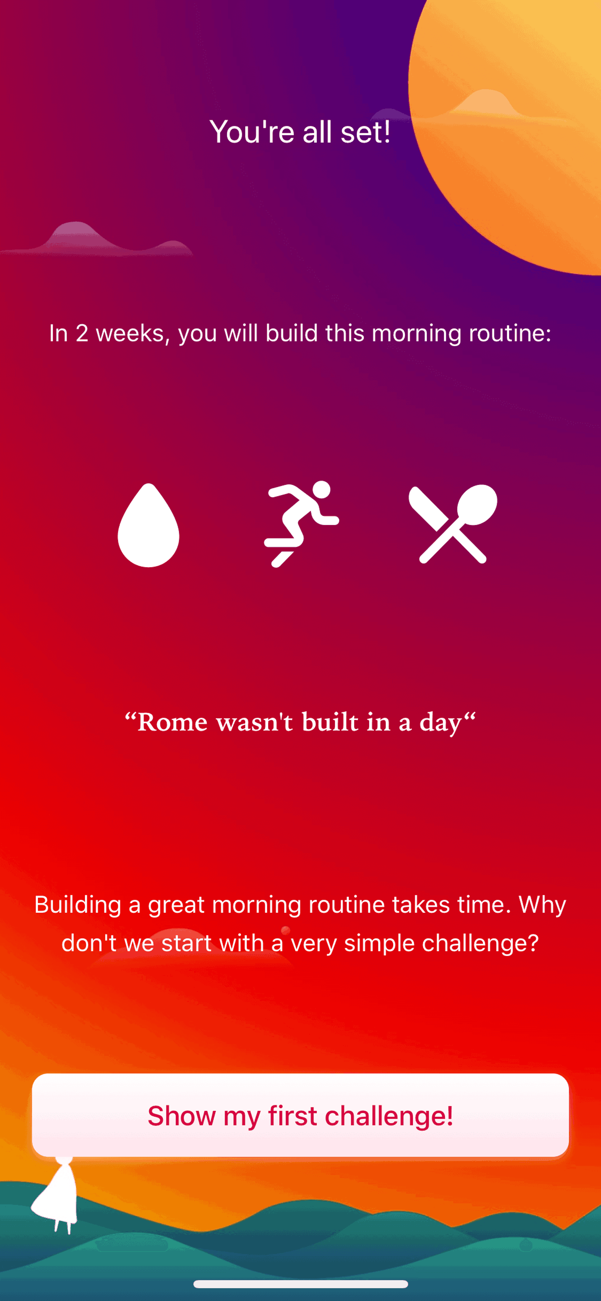 Fabulous iOS Health & Fitness interface screenshot 15