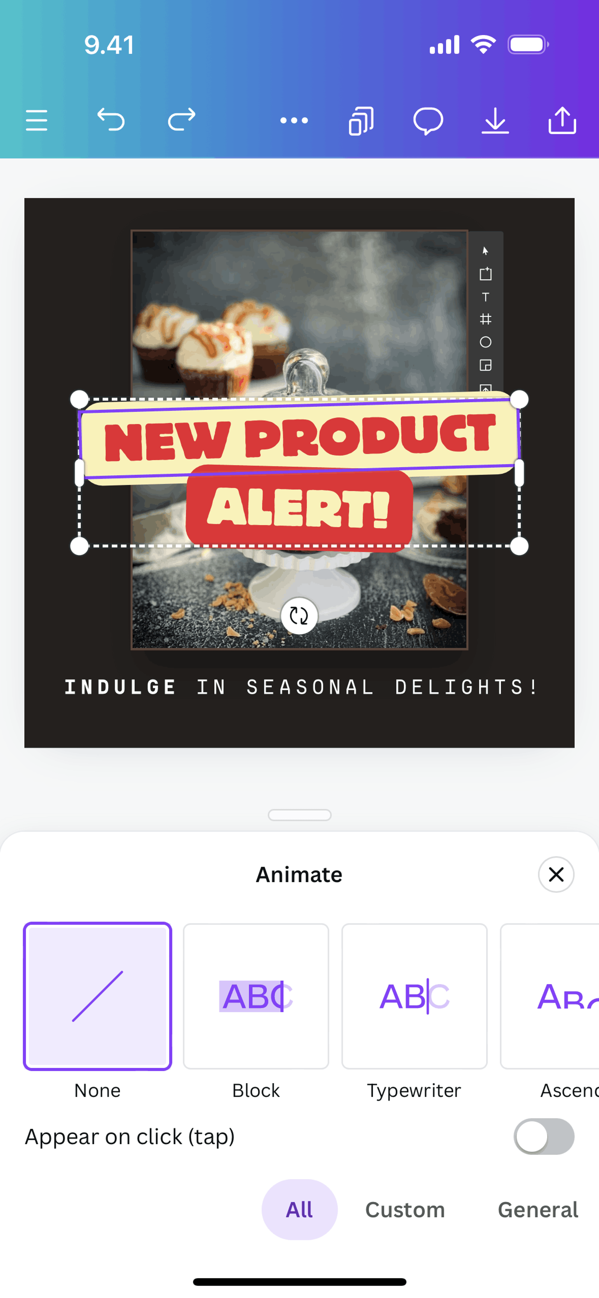 Canva iOS Photo & Video interface screenshot 12